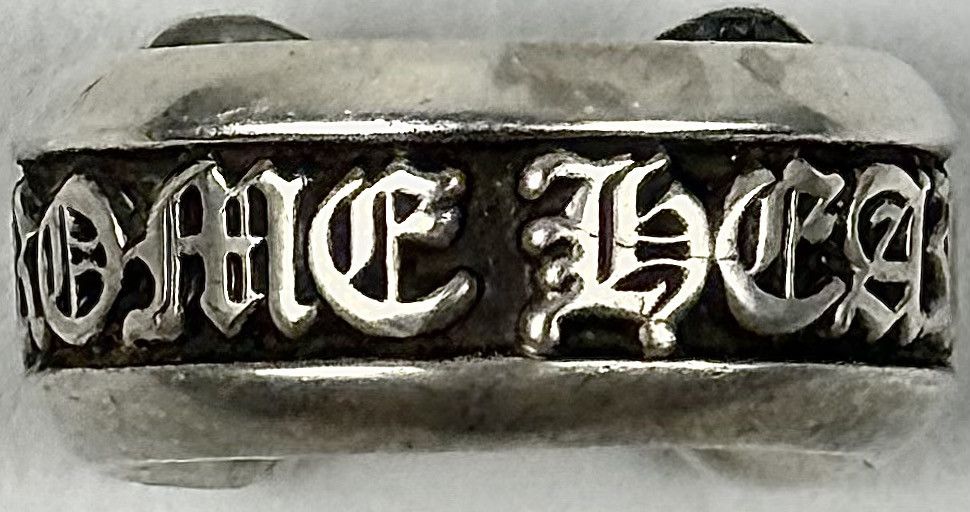 Chrome Hearts Chrome Hearts - Scroll - Label Ring (SIZE 7) Size ONE SIZE - 6 Thumbnail