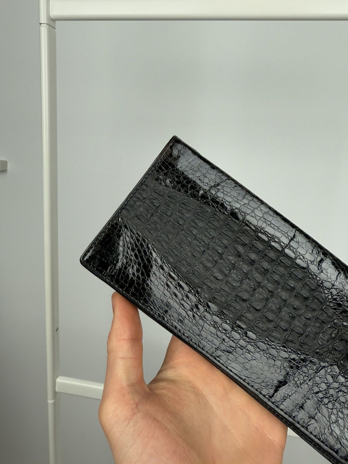 Handmade Crocodile Leather Wallet Size ONE SIZE - 3 Thumbnail
