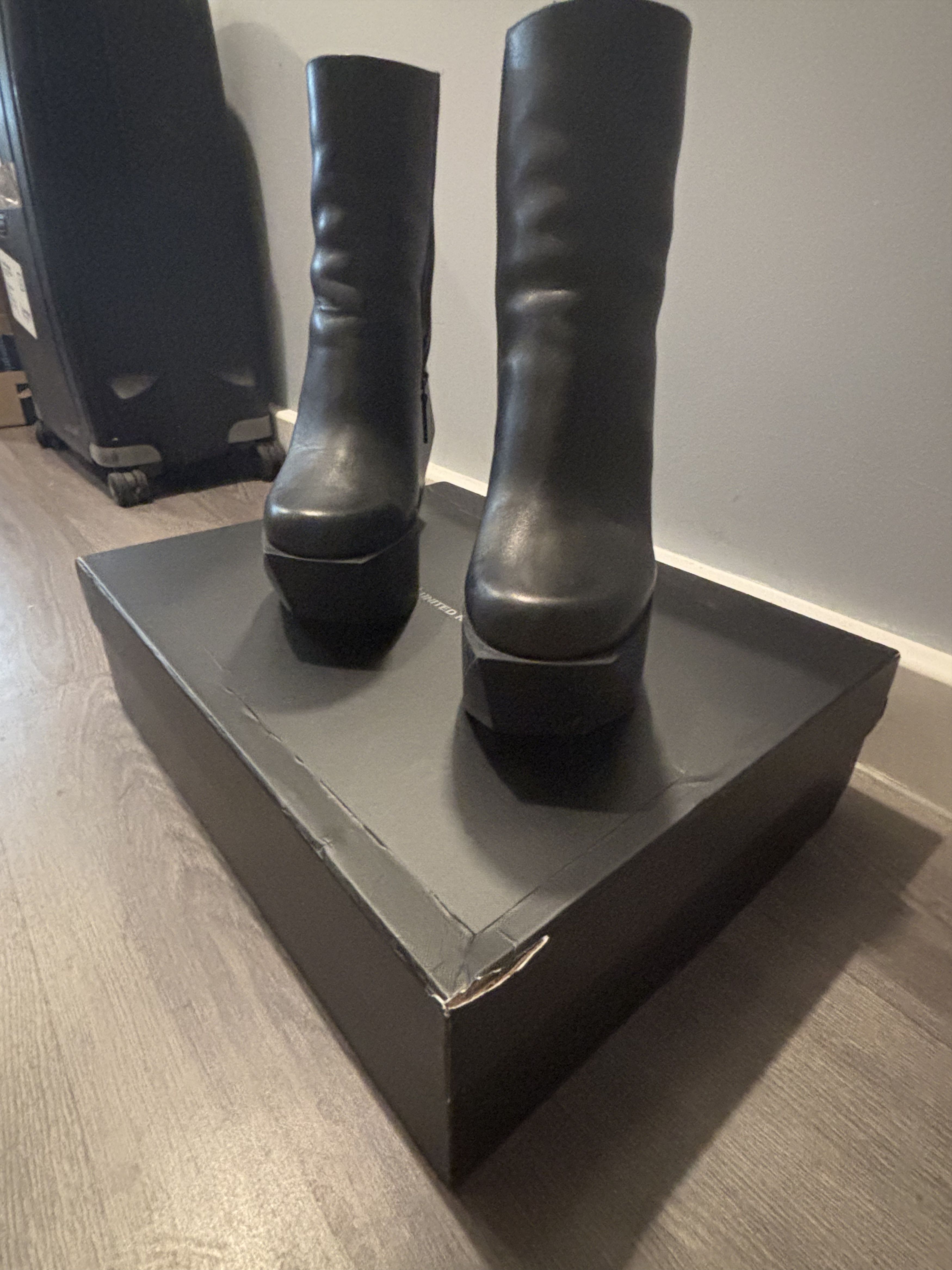 UNITED NUDE Stage Heeled Boots Size US 11 / IT 41 - 2 Thumbnail