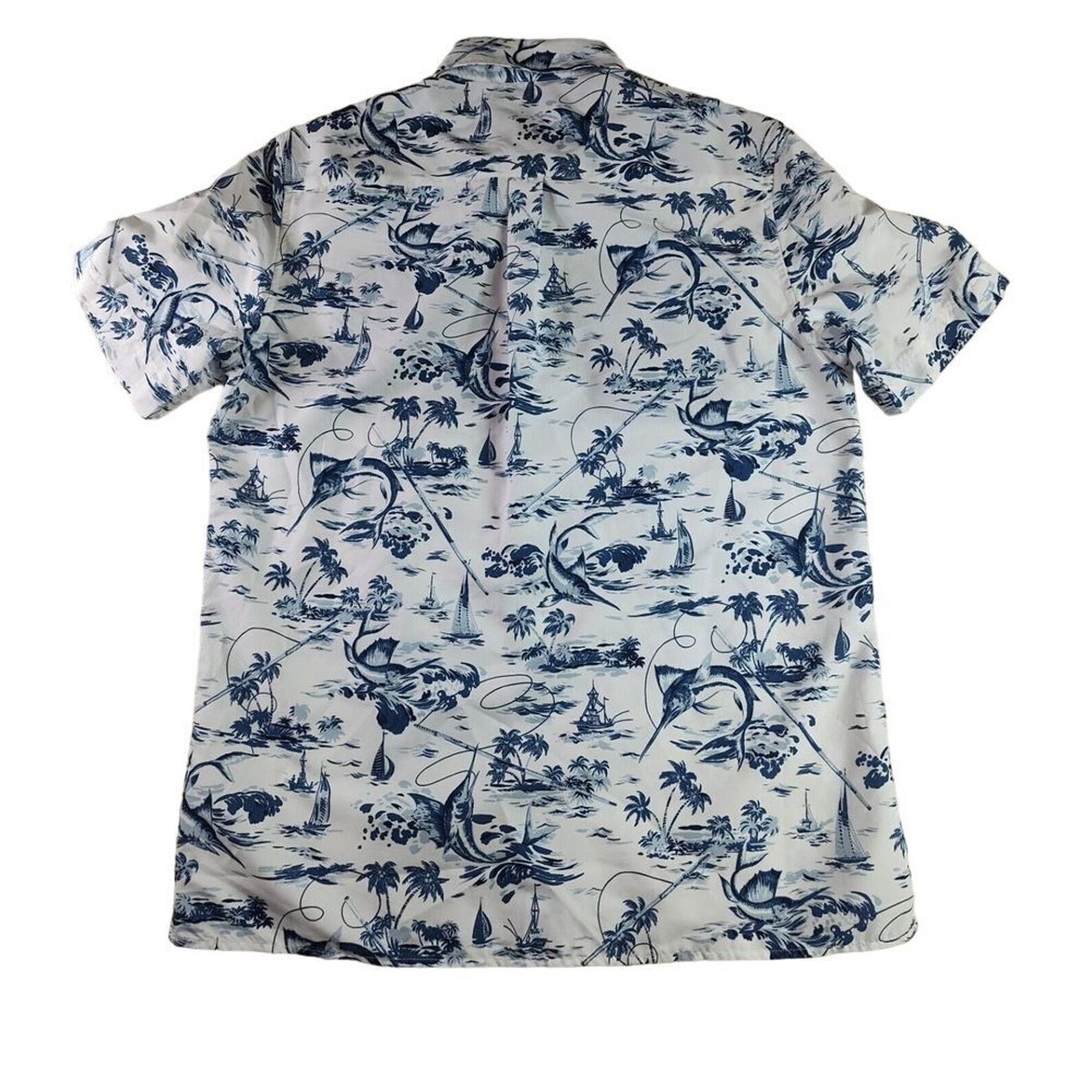 Chaps Chaps Untucked Ralph Lauren Hawaiian Shirt Mens Medium Size US M / EU 48-50 / 2 - 2 Thumbnail