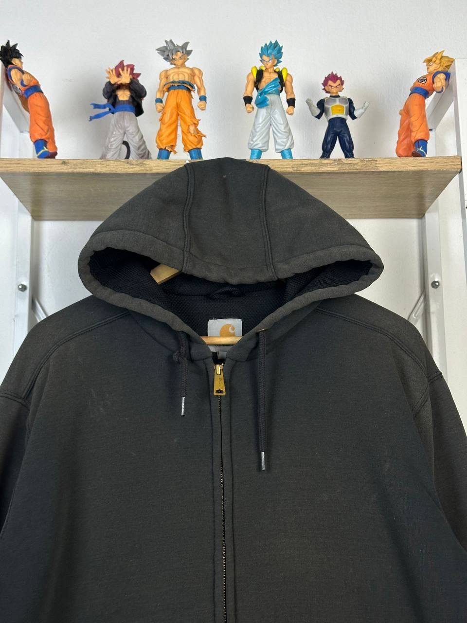 Carhartt × Vintage Sun Faded Carhartt RD Thermal Line Hoodie (Pit 24.5) Size US M / EU 48-50 / 2 - 2 Thumbnail