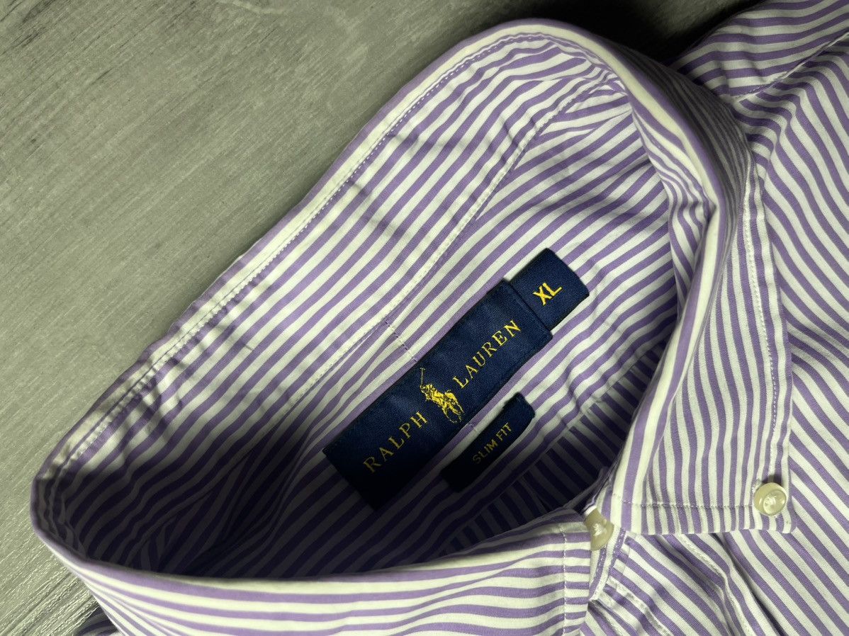 Polo Ralph Lauren Polo Ralph Lauren shirt short sleeve striped size XLarge Size US XL / EU 56 / 4 - 4 Thumbnail