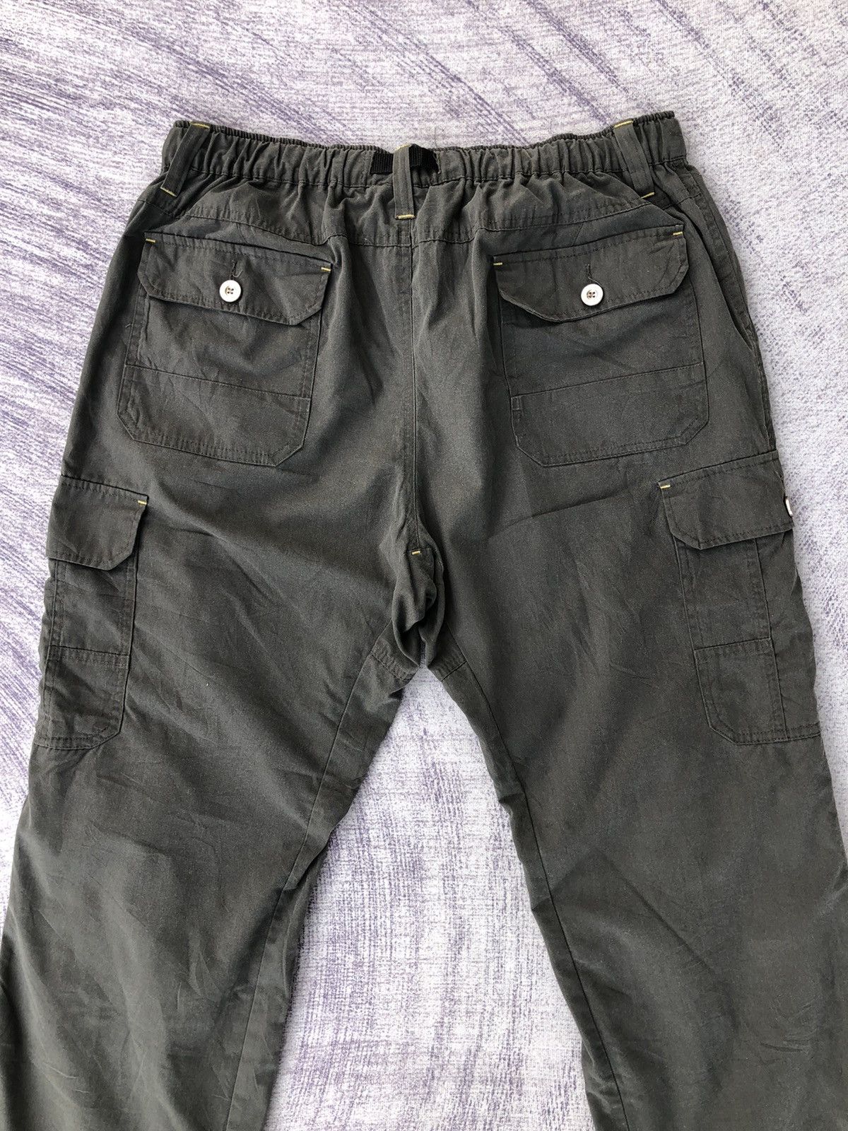 Designer Grey Outdoor Cargo 6 Pocket Stretchble Waist Size US 30 / EU 46 - 16 Thumbnail
