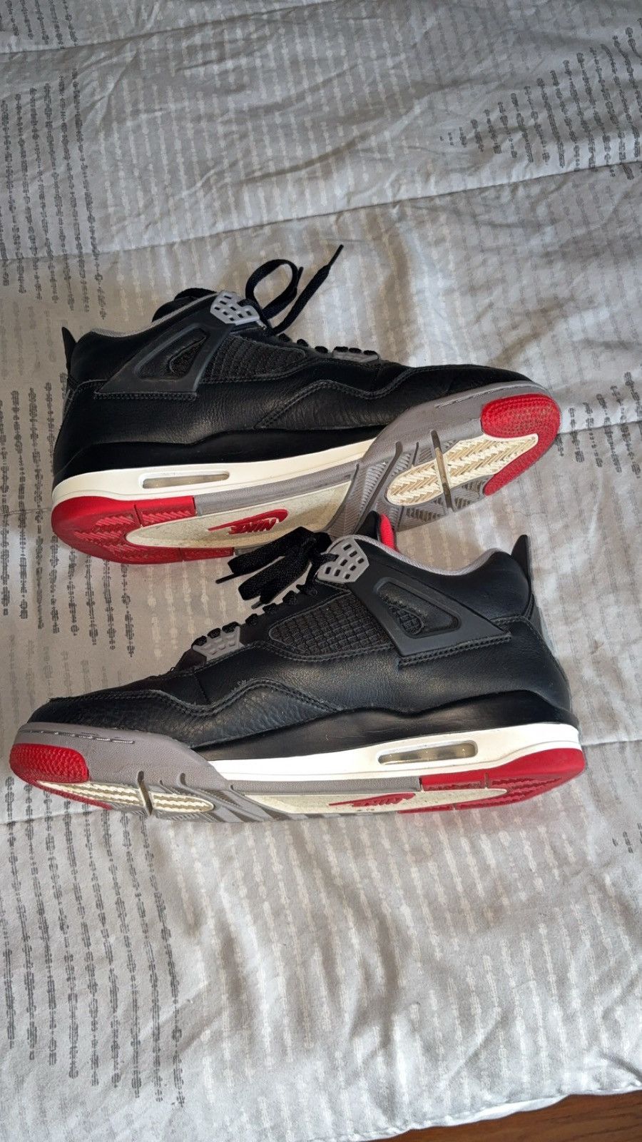 Jordan Brand jordan 4 retro bred reimagined Size US 12.5 / EU 45-46 - 3 Thumbnail