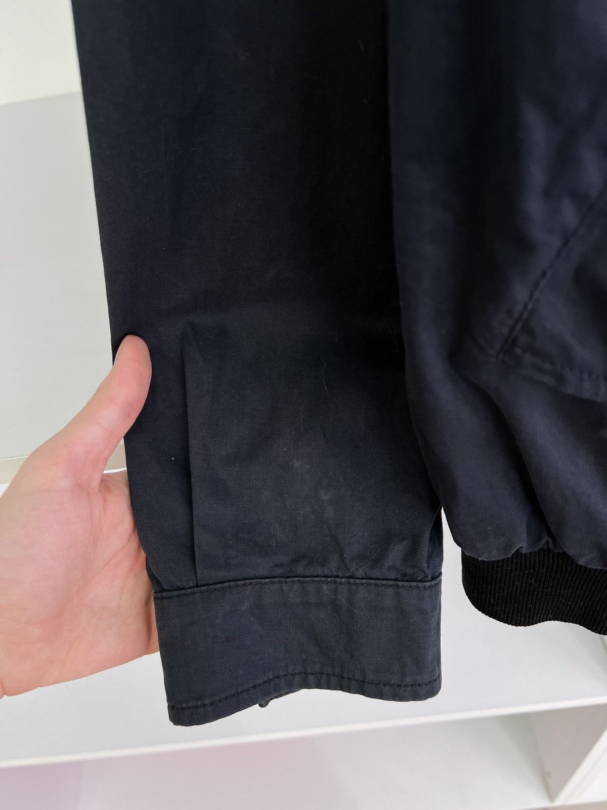 Canali × Designer × Vintage Vintage Canali Bomber Navy Jacket Size US M / EU 48-50 / 2 - 5 Thumbnail