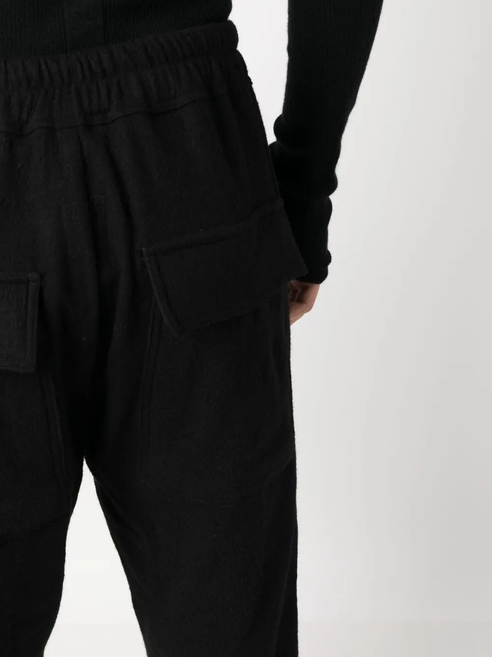 Rick Owens o1mle0226 Track Pants in Black Size US 32 / EU 48 - 5 Thumbnail
