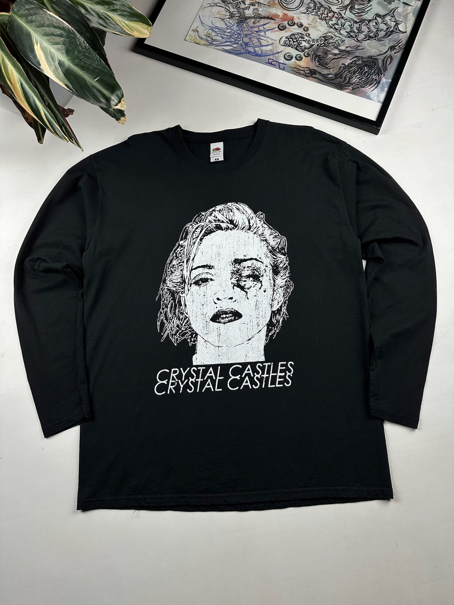 Band Tees Crystal Castles Canadian Electronic Tee longsleeve Size US M / EU 48-50 / 2 - 1 Thumbnail