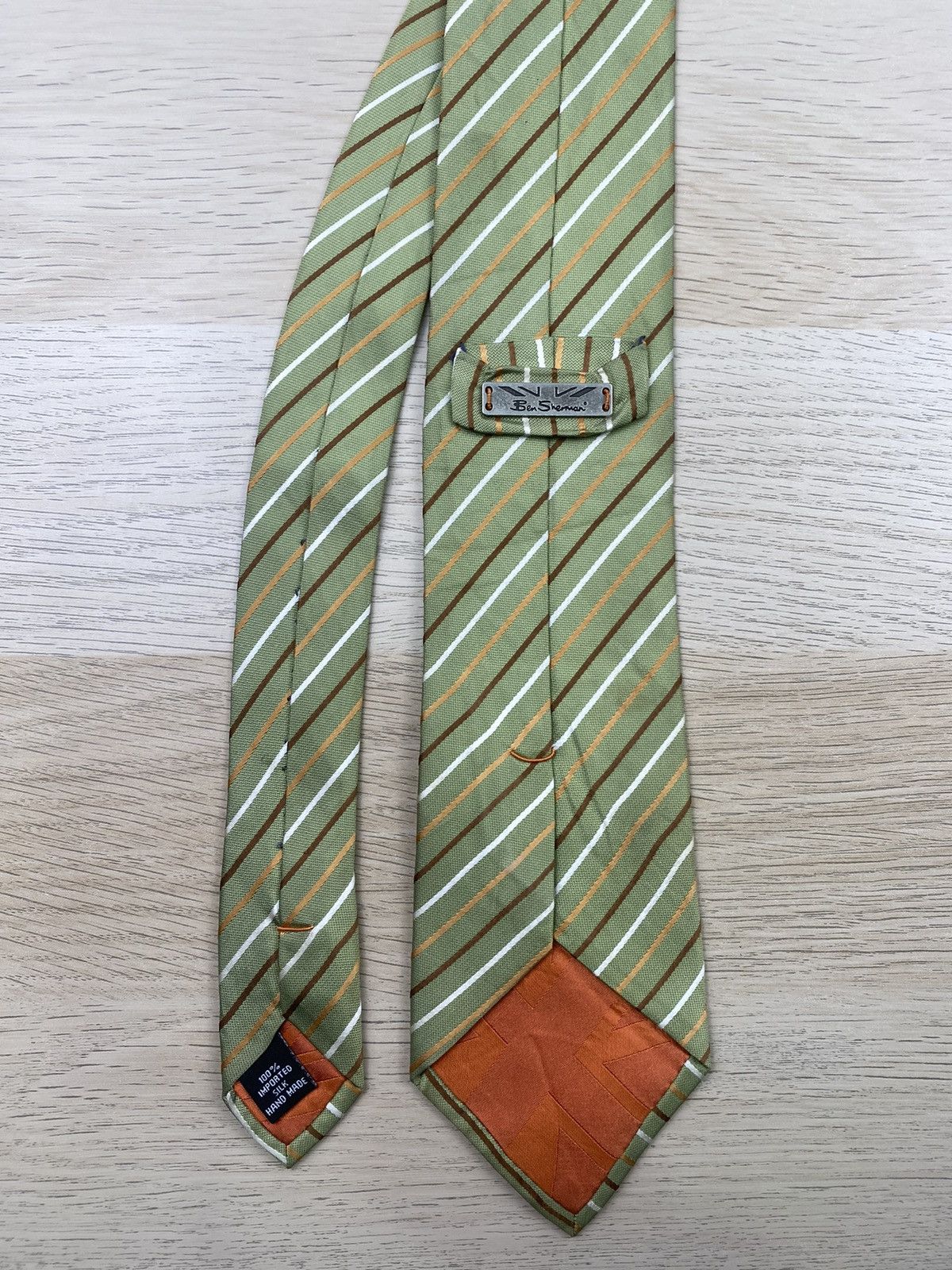 Ben Sherman Ben Sherman Silk Tie T116 Size ONE SIZE - 5 Thumbnail