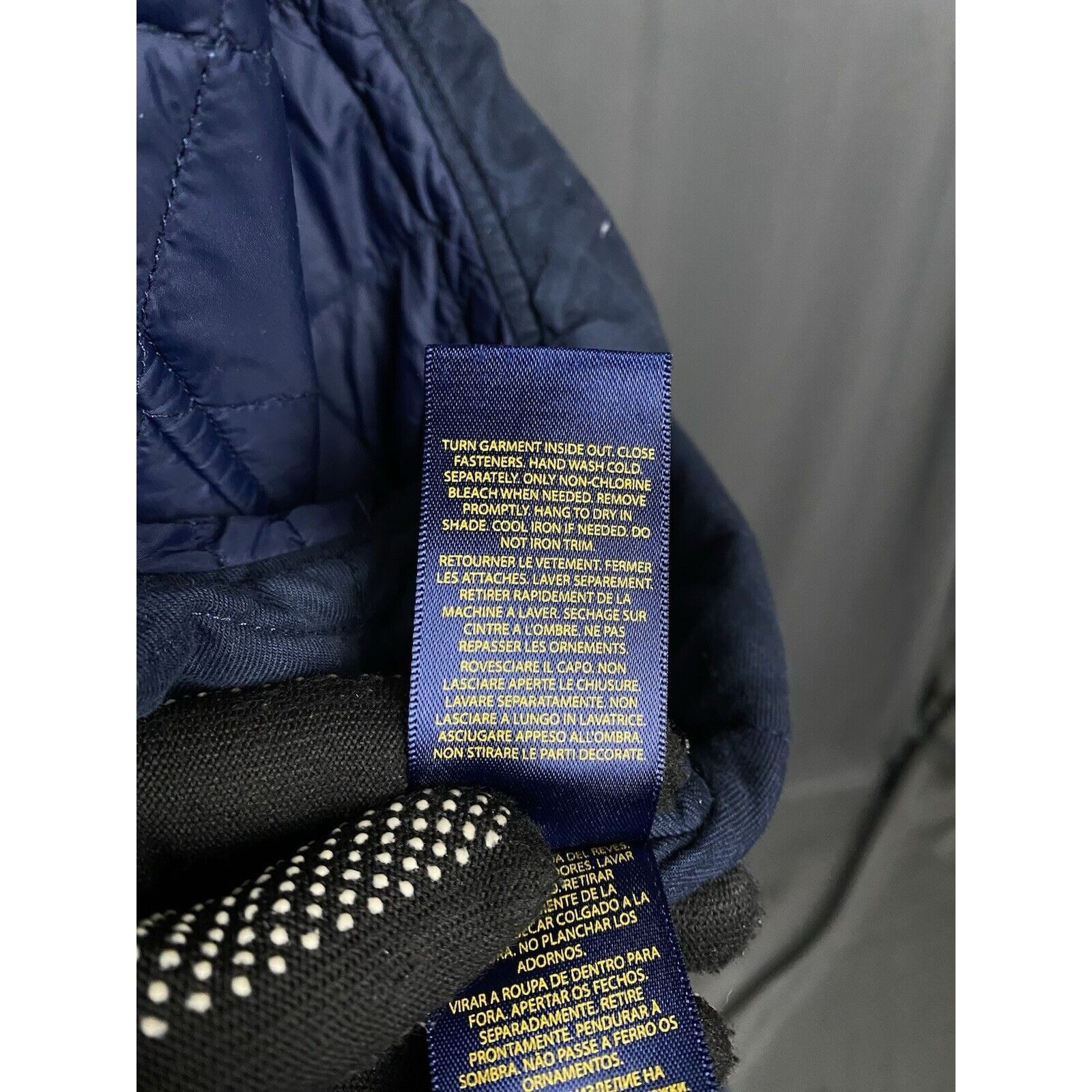 Polo Ralph Lauren Polo Ralph Lauren Men's Blue Quilted Jacket Size 2XL Size US XXL / EU 58 / 5 - 13 Thumbnail