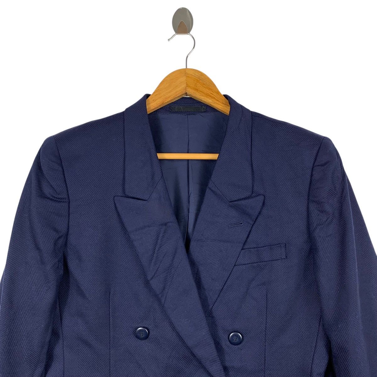 Burberry × Vintage Vintage BURBERRYS England Designer Blazer Coat Jacket Size US M / EU 48-50 / 2 - 4 Thumbnail