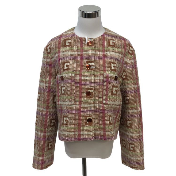 Gucci Gucci Plaid G Logo Jacket Size 40 Size S / US 4 / IT 40 - 1 Thumbnail