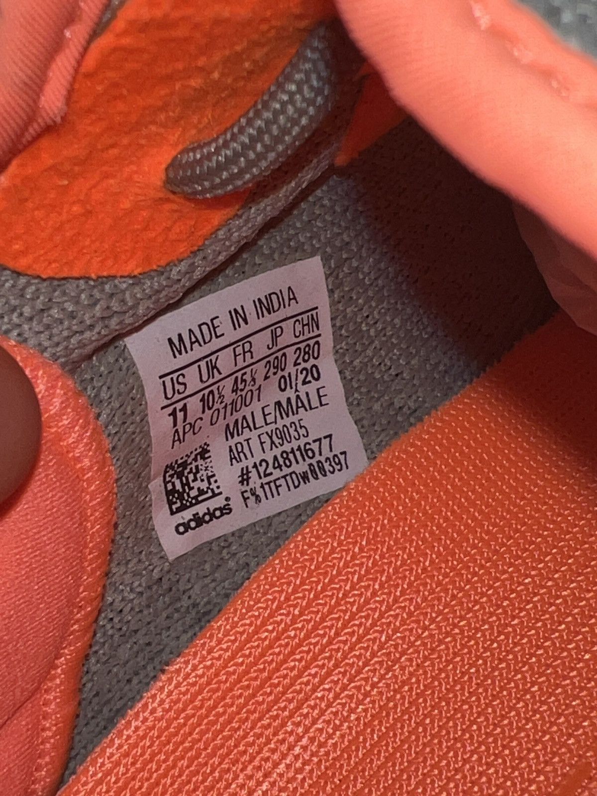 Adidas × Yeezy Sage Size US 11 / EU 44 - 4 Thumbnail