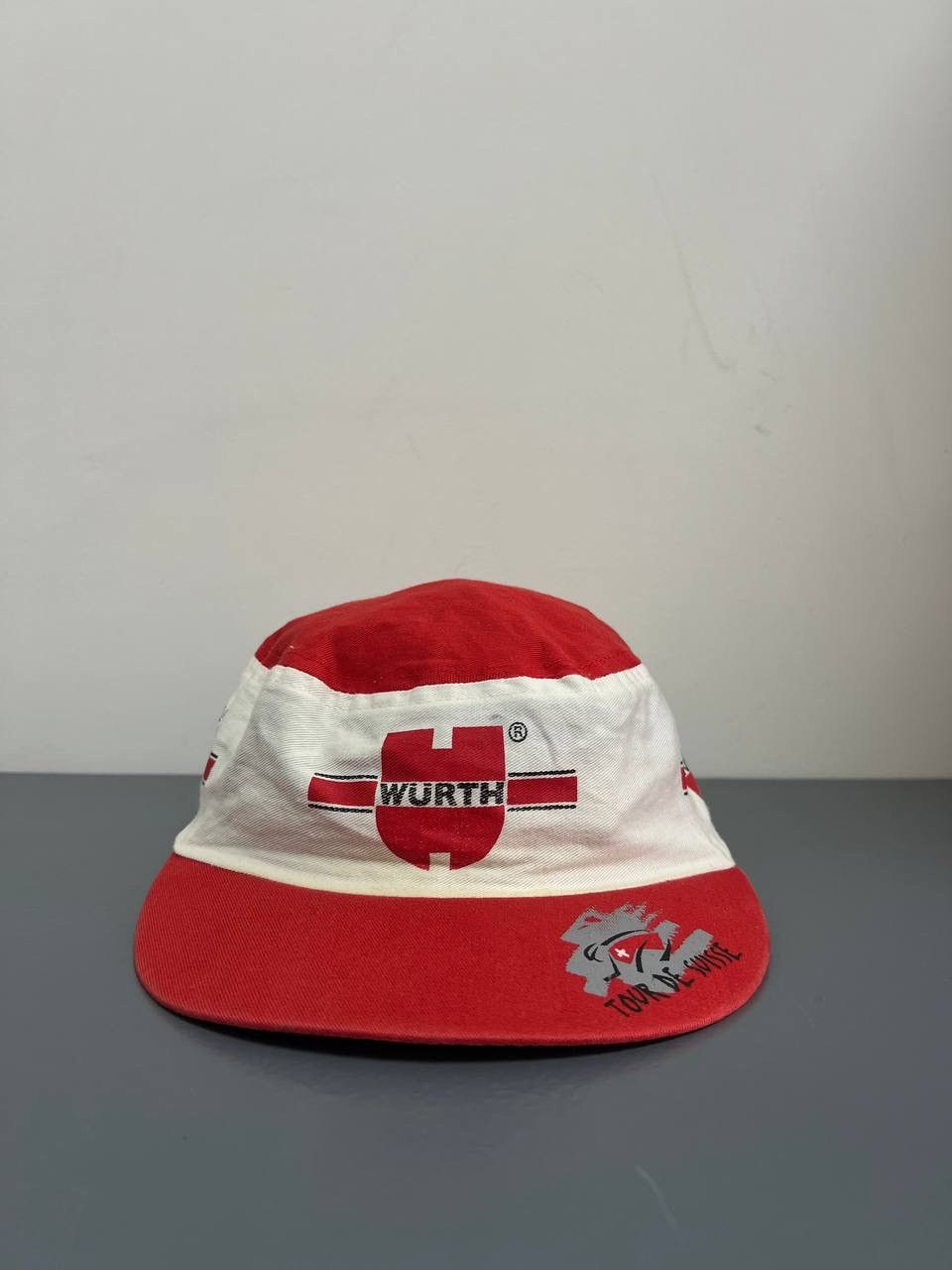 Other Vintage Wurth Tour De Swiss Cap Cycling Hat Bicycle Bike Size ONE SIZE - 1 Thumbnail