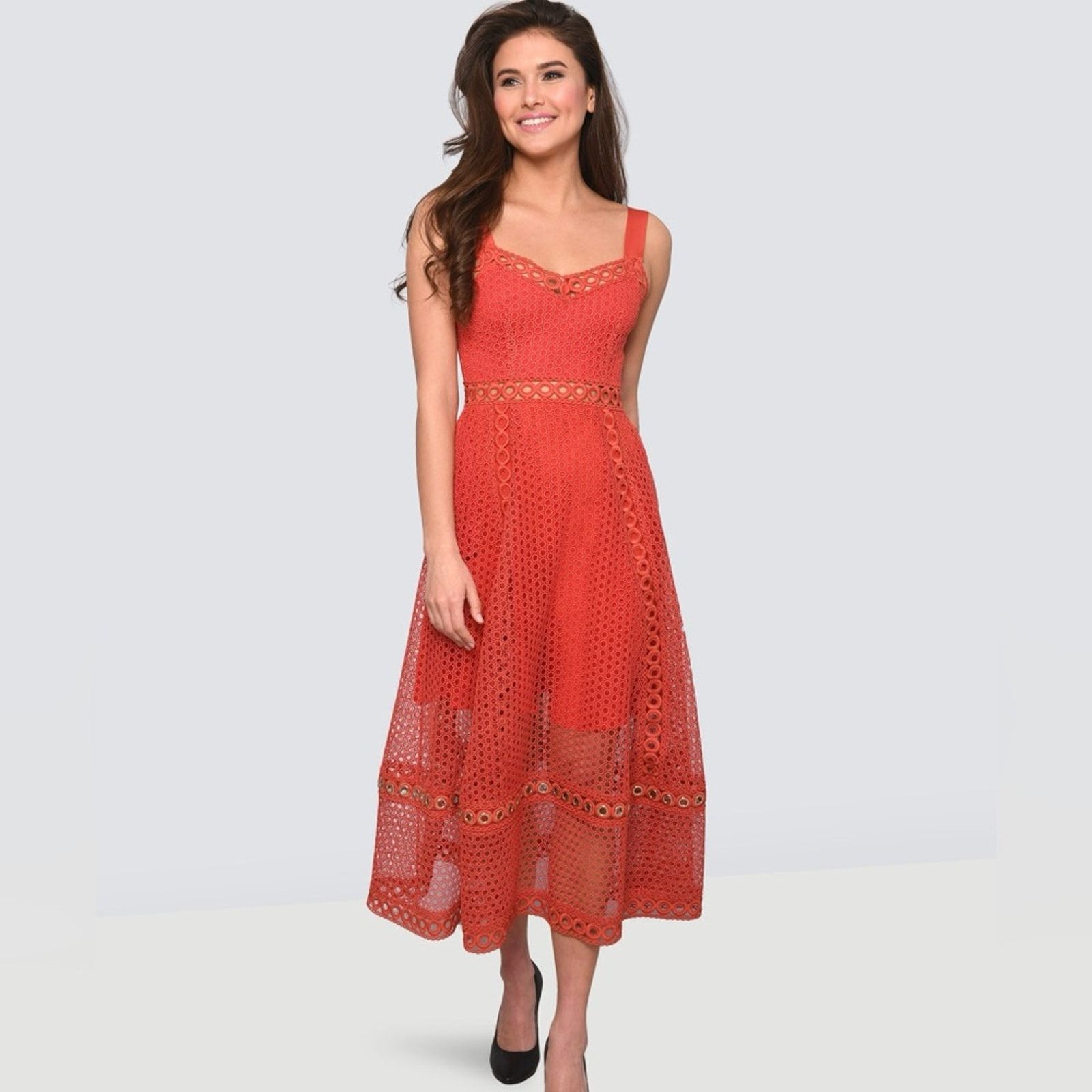 Maje Maje Coral Sleeveless Midi Sundress, Size 1 Size S / US 4 / IT 40 - 3 Thumbnail