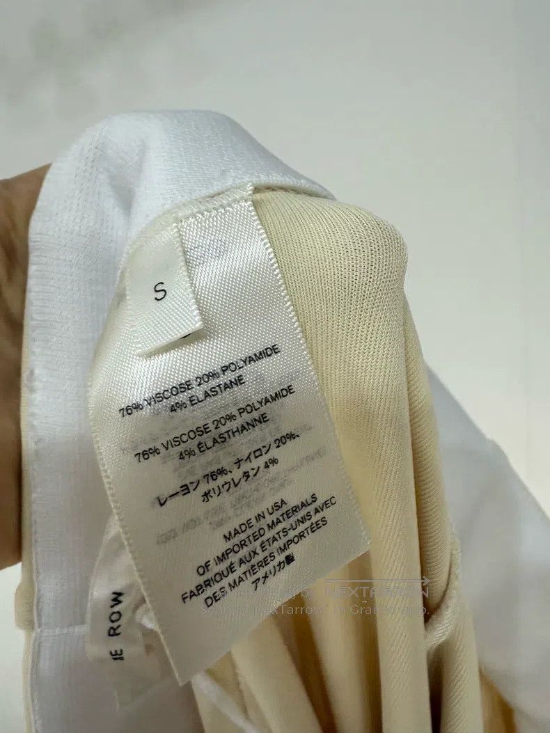 The Row The Row Slipping cream wide leg pants Size S / US 4 / IT 40 - 6 Thumbnail