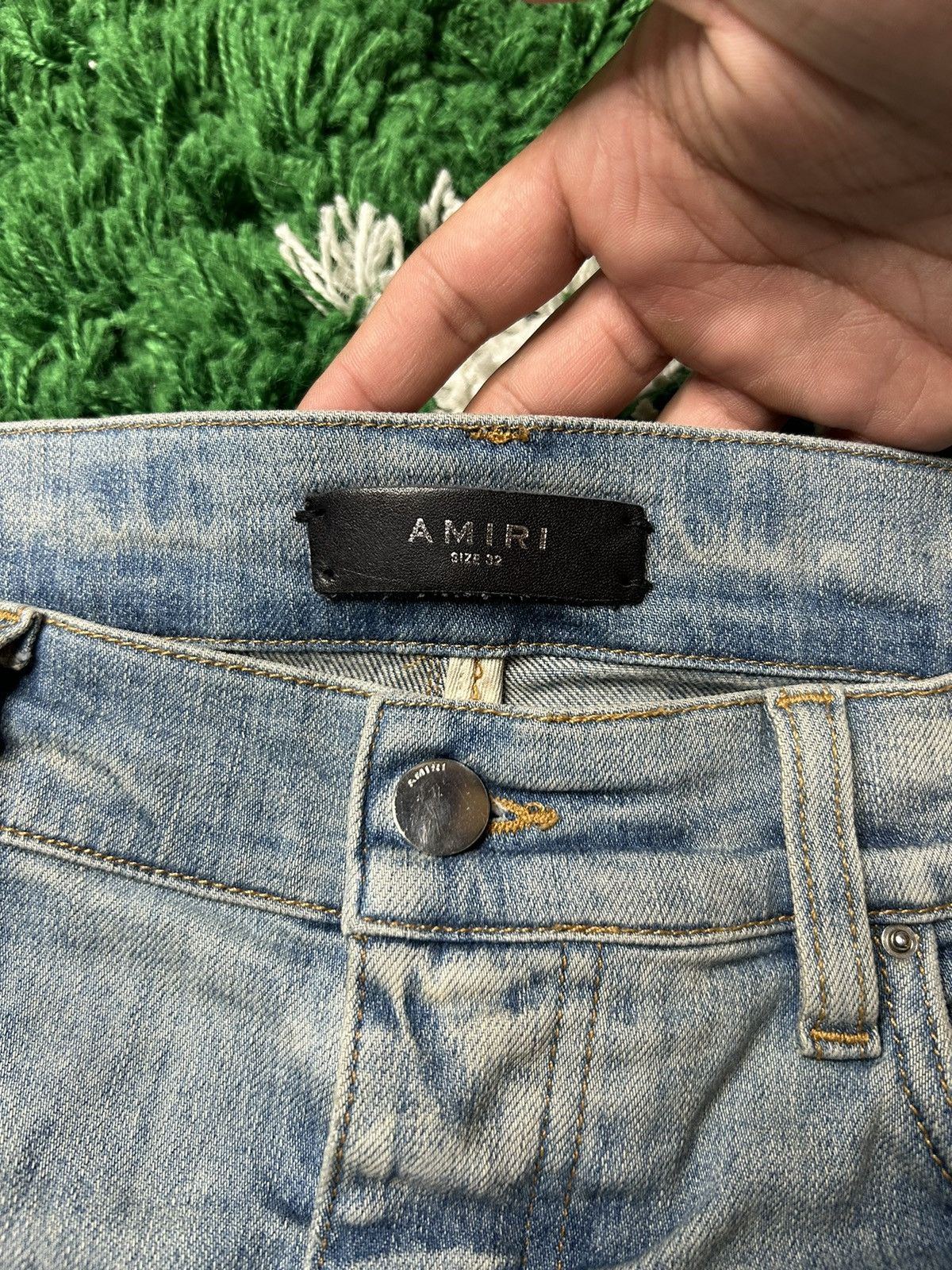 Amiri Amiri Patchwork Jeans Size US 32 / EU 48 - 3 Thumbnail