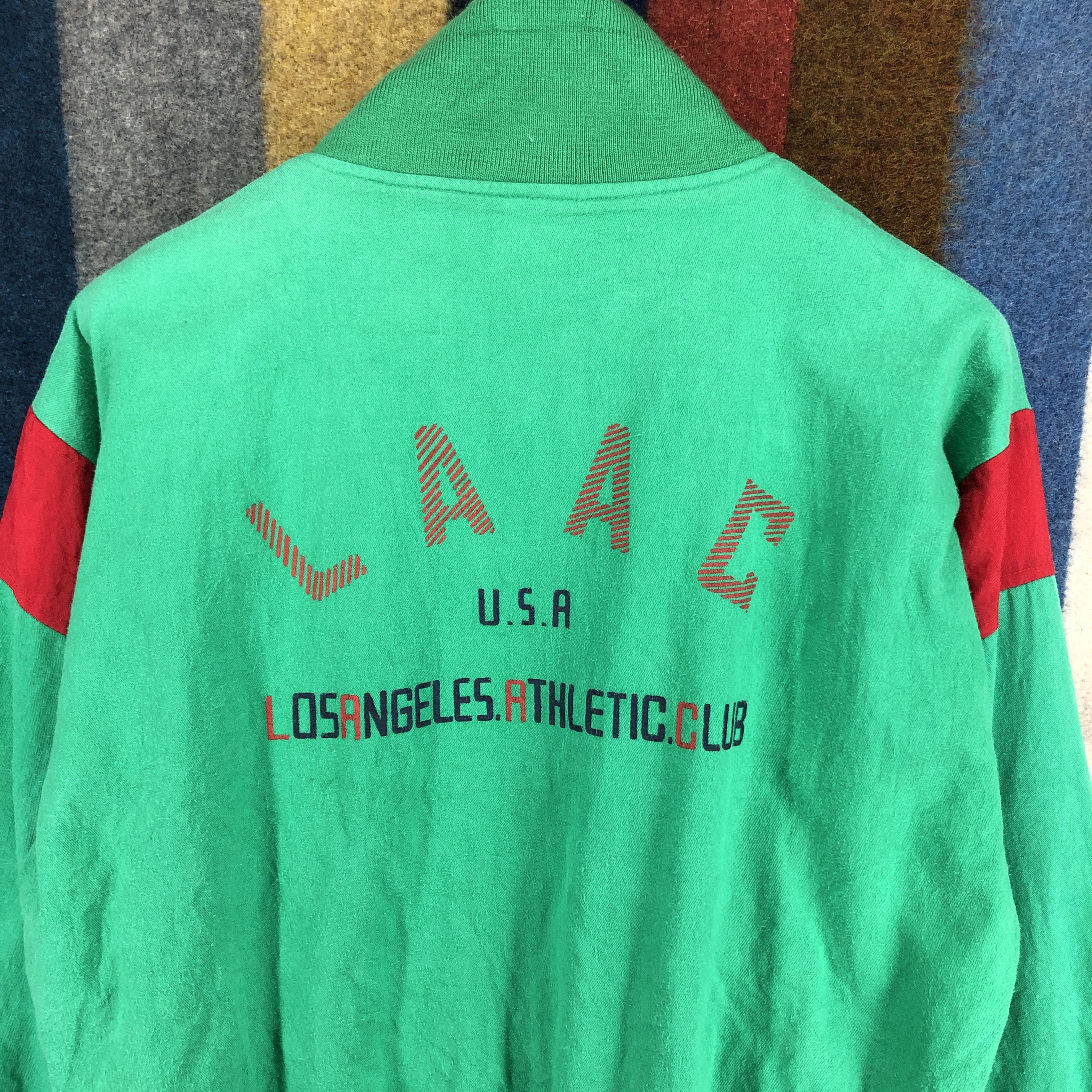 Vintage Los Angeles Athletic Club LAAC Bomber Jacket #0432/R Size US M / EU 48-50 / 2 - 2 Thumbnail