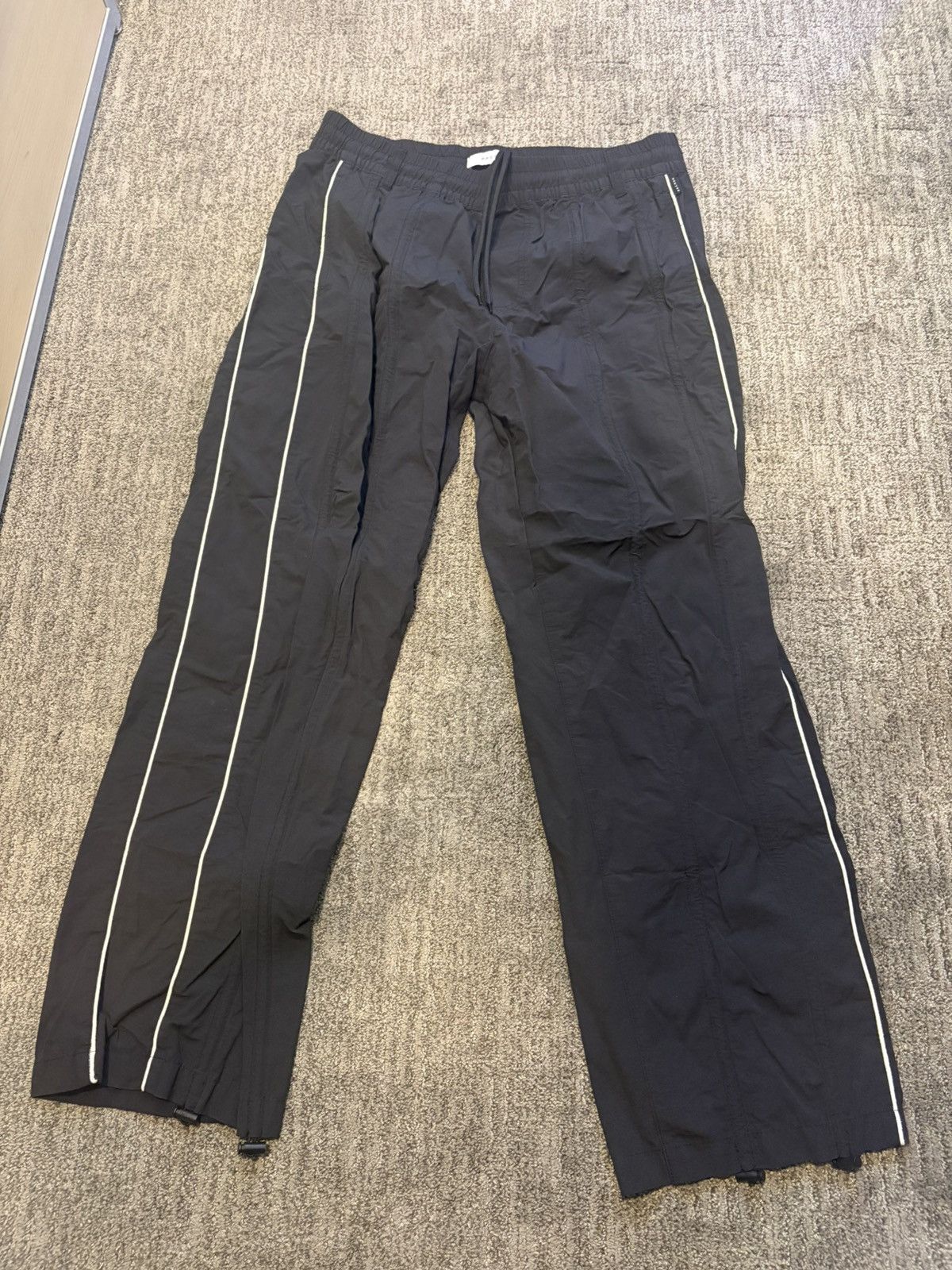 Pacsun Pacsun Black Bolton Baggy Track Pants Size US 32 / EU 48 - 1 Thumbnail