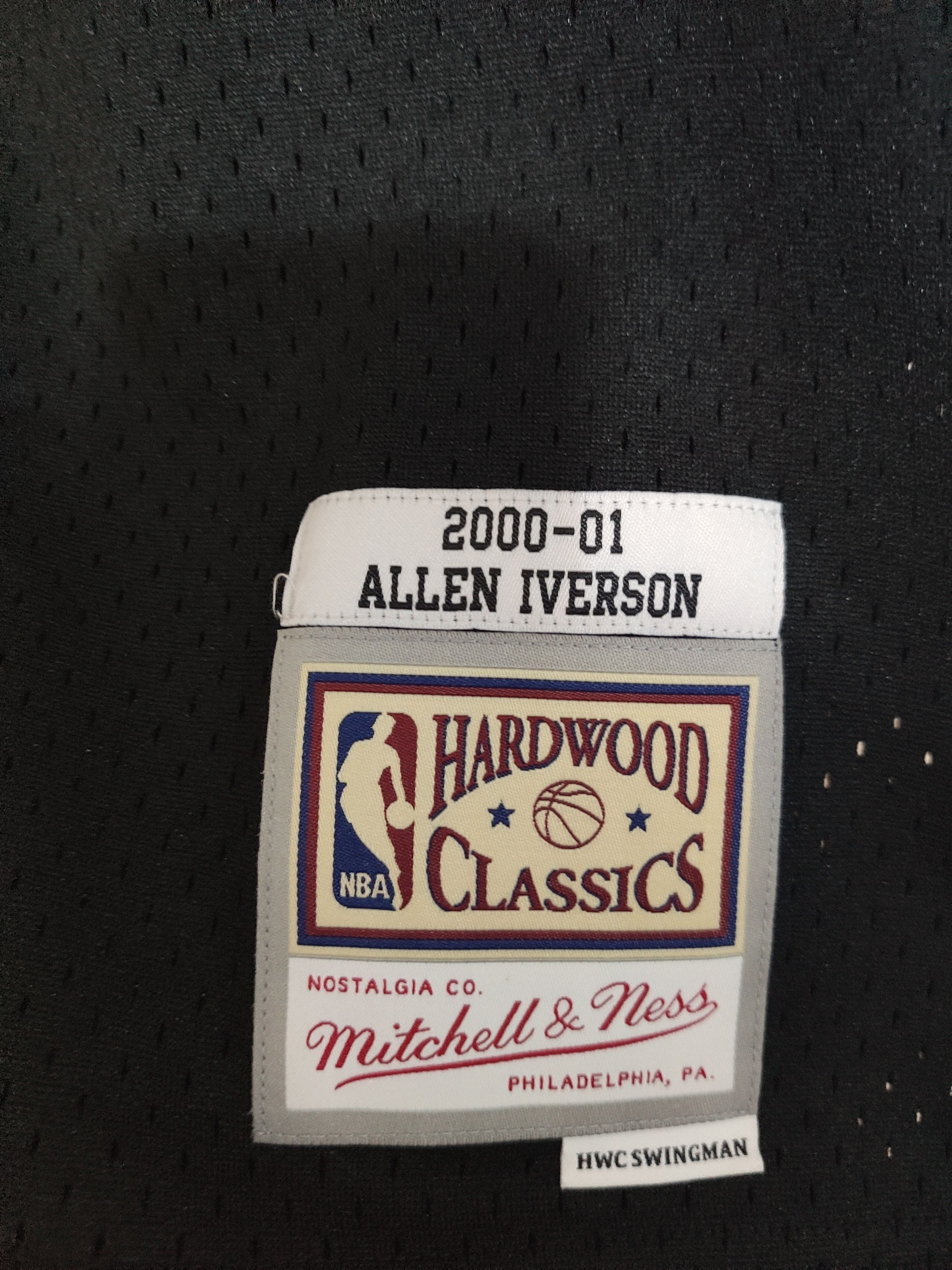 Mitchell & Ness NBA Allen Iverson Jersey 76ers 2000 2001 Size US M / EU 48-50 / 2 - 4 Thumbnail