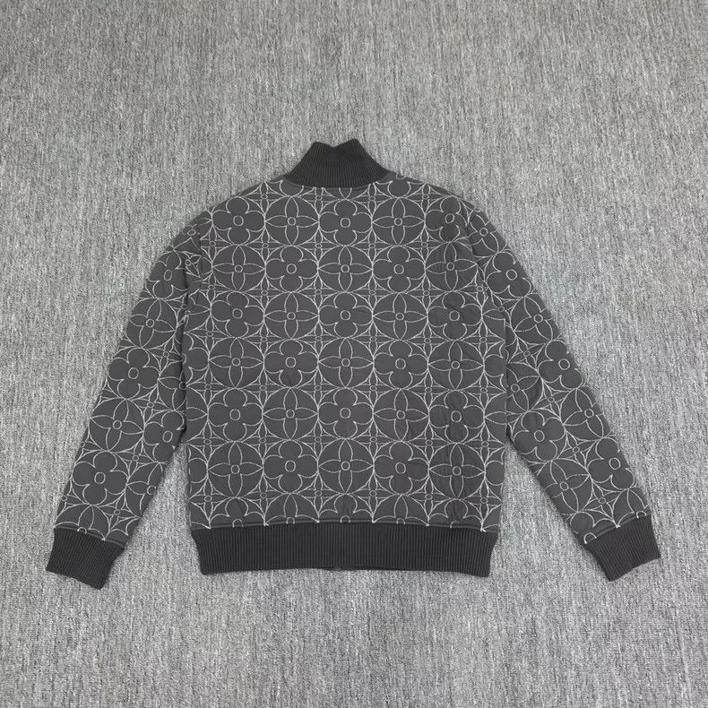Other Louis Vuitton Cotton-padded jacket with black flowers and Size US M / EU 48-50 / 2 - 2 Thumbnail