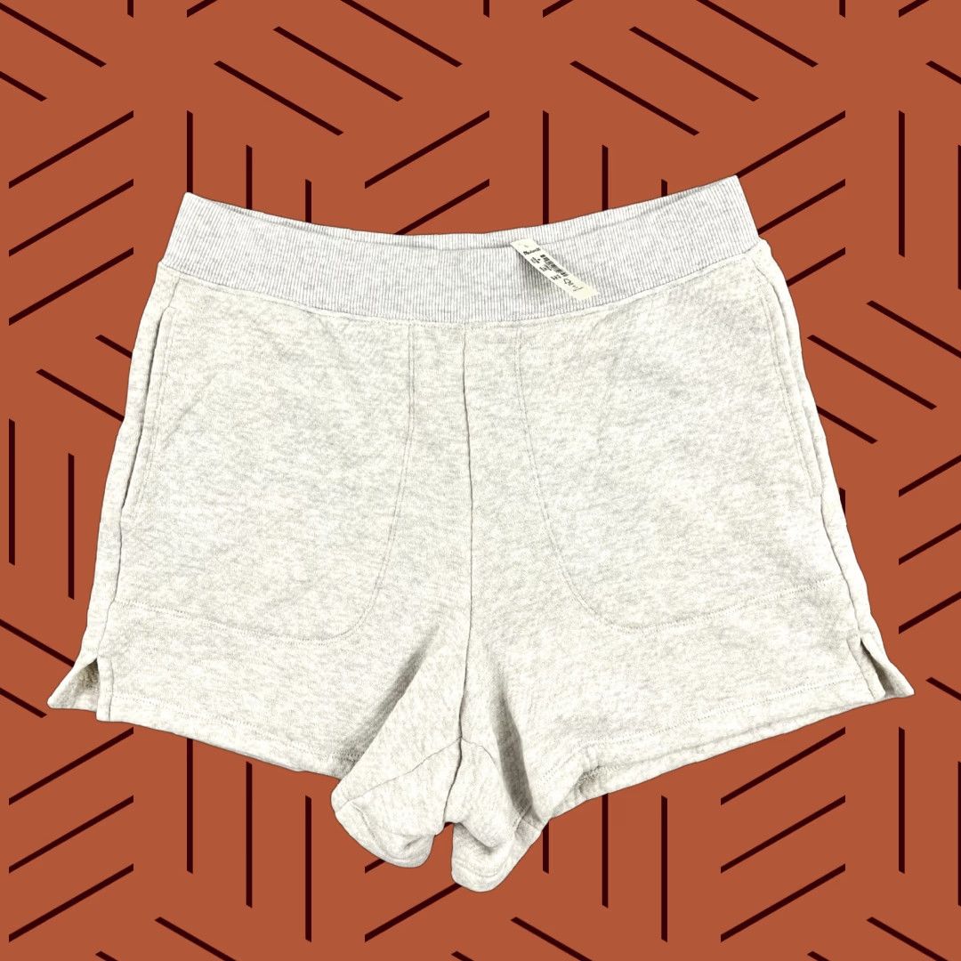 Madewell MADEWELL Shorts Womens Medium Gray 4" Airyterry Pockets Pull On NEW Size 32" / US 10 / IT 46 - 1 Thumbnail
