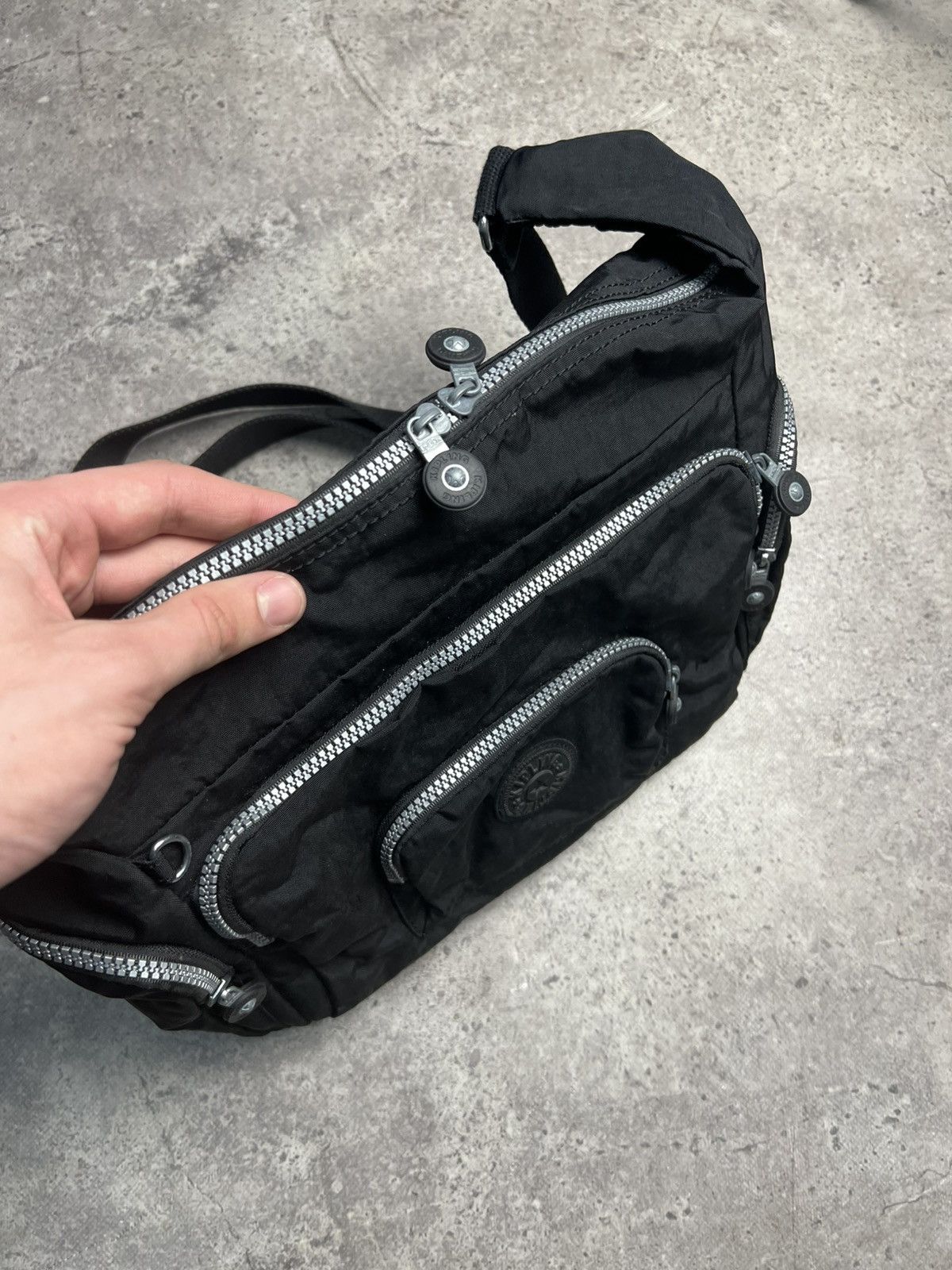 Vintage Vintage Kipling Black Bag Y2K Bagpack Size ONE SIZE - 4 Thumbnail