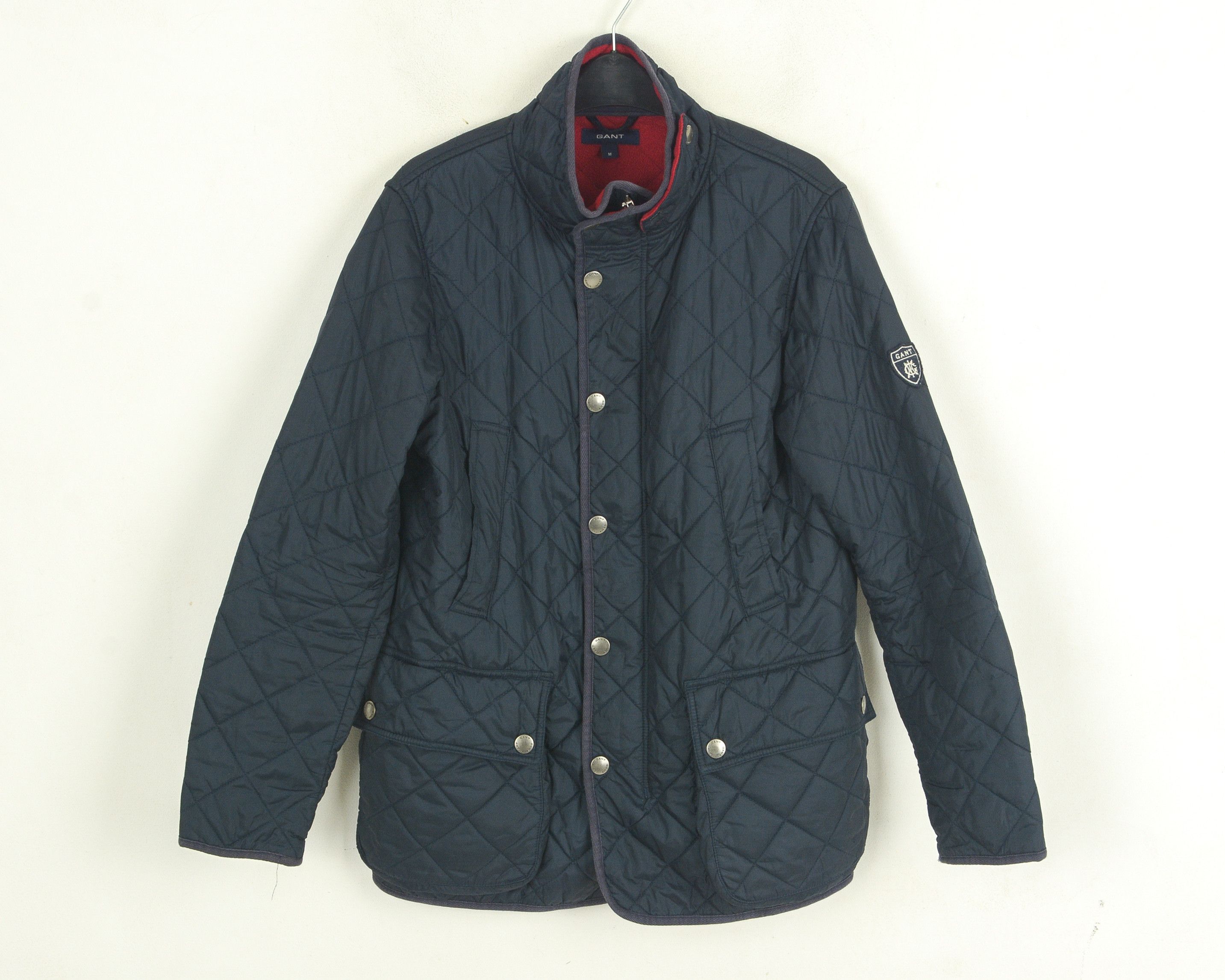 Gant BERNARD Fleece Lined Quilter Jacket M Diamond Coat Quilted Size US M / EU 48-50 / 2 - 1 Thumbnail