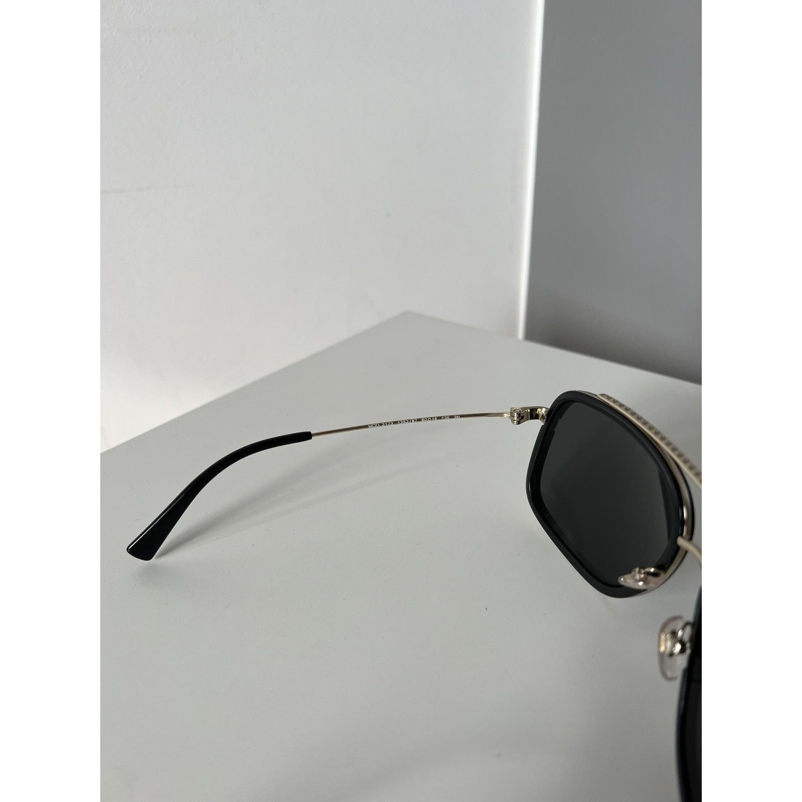 Versace Versace logo greca gold black sunglasses Size ONE SIZE - 5 Thumbnail