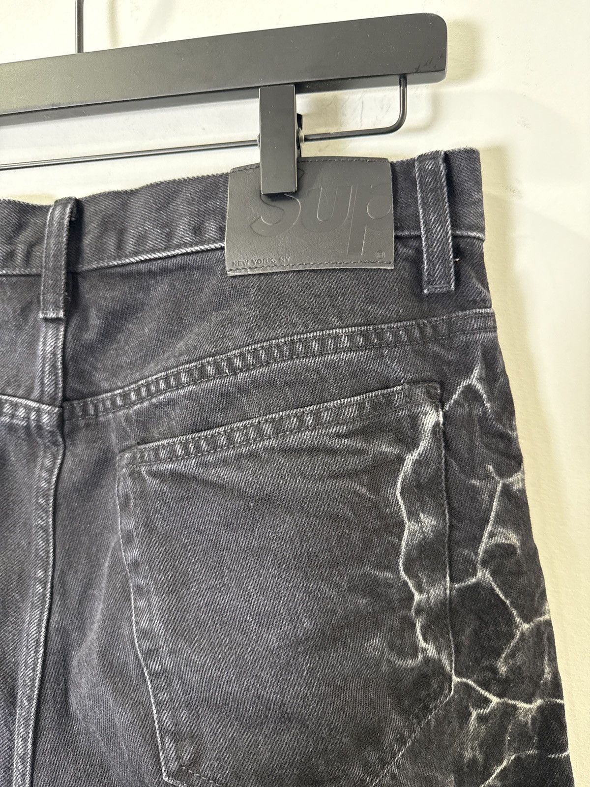 Supreme Supreme Shibori Loose Fit Denim Jeans Size US 30 / EU 46 - 4 Thumbnail