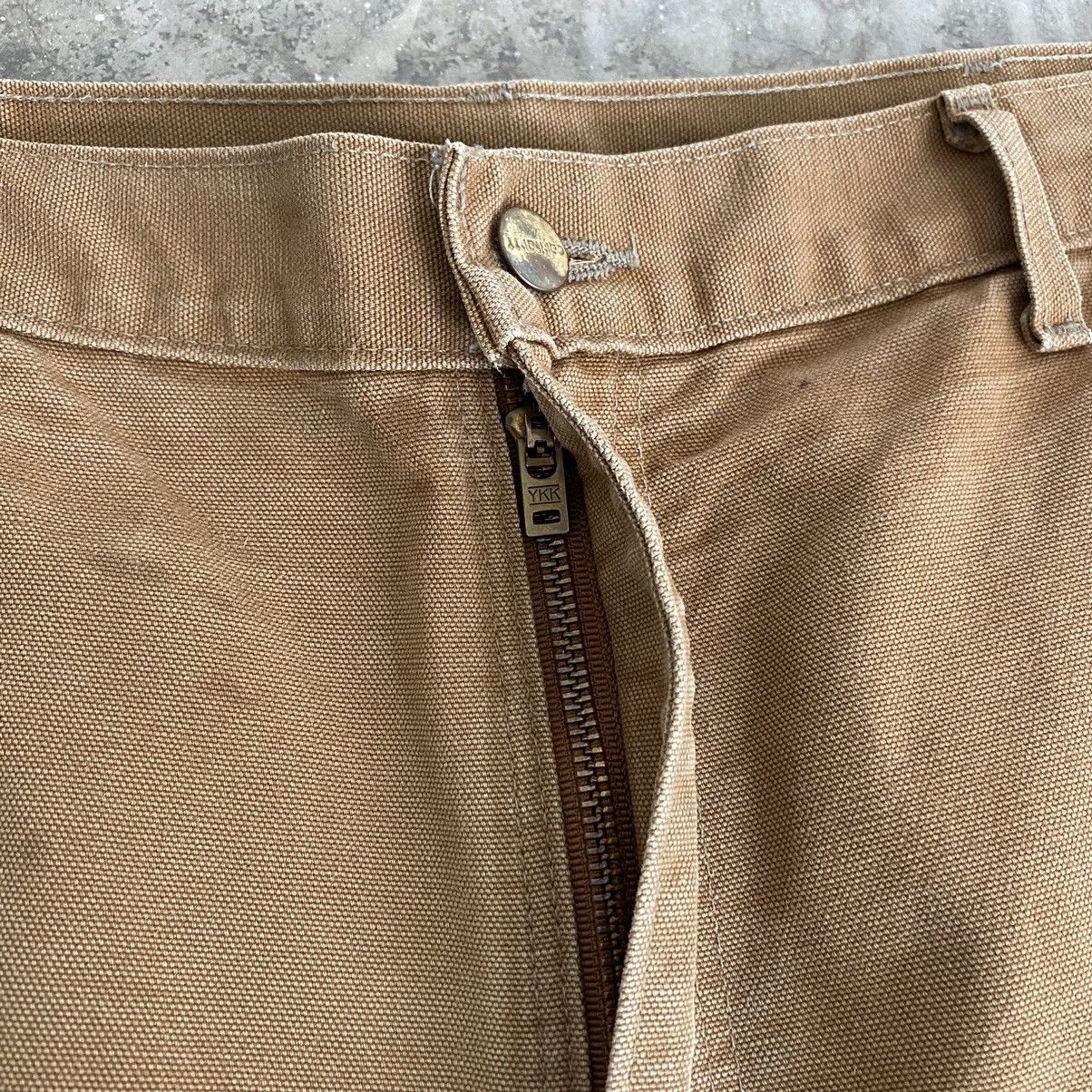 Carhartt VTG Carhartt Double Knee Faded Tan Dirty Carpenter Pants Size US 34 / EU 50 - 11 Thumbnail