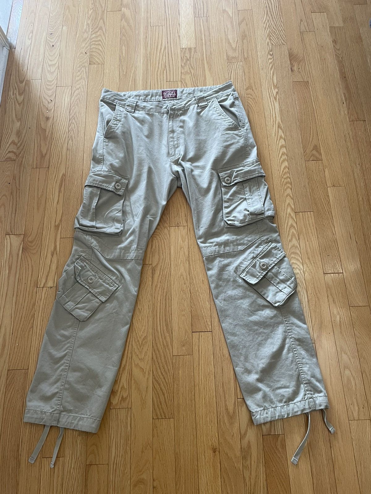 Japanese Brand × Vintage Khaki Cargo pants Size US 38 / EU 54 - 1 Thumbnail