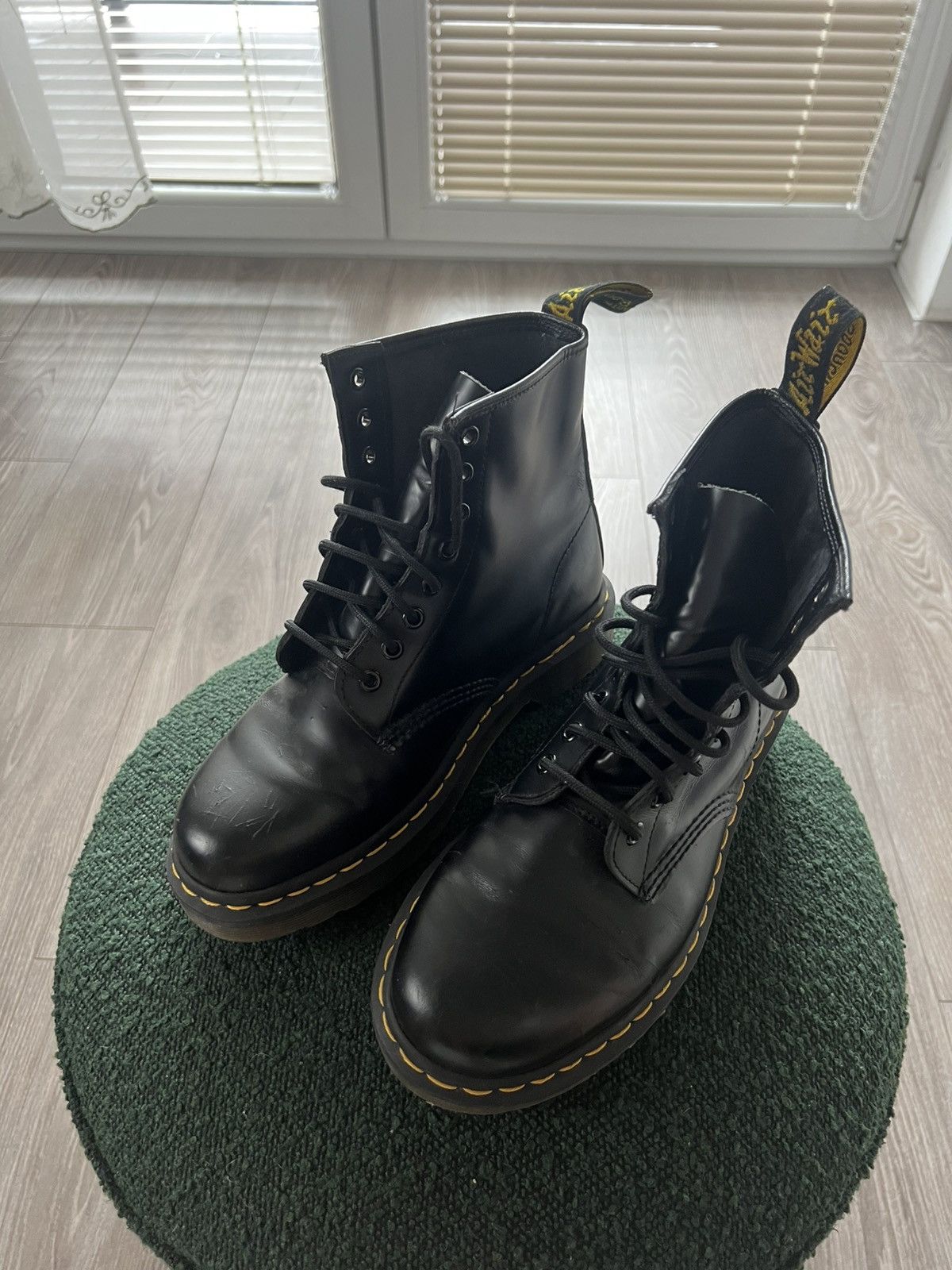 Dr. Martens × Leather ‼️Dr.Martens 1460 High Leather Casual England Boots‼️ Size US 8 / EU 41 - 10 Thumbnail