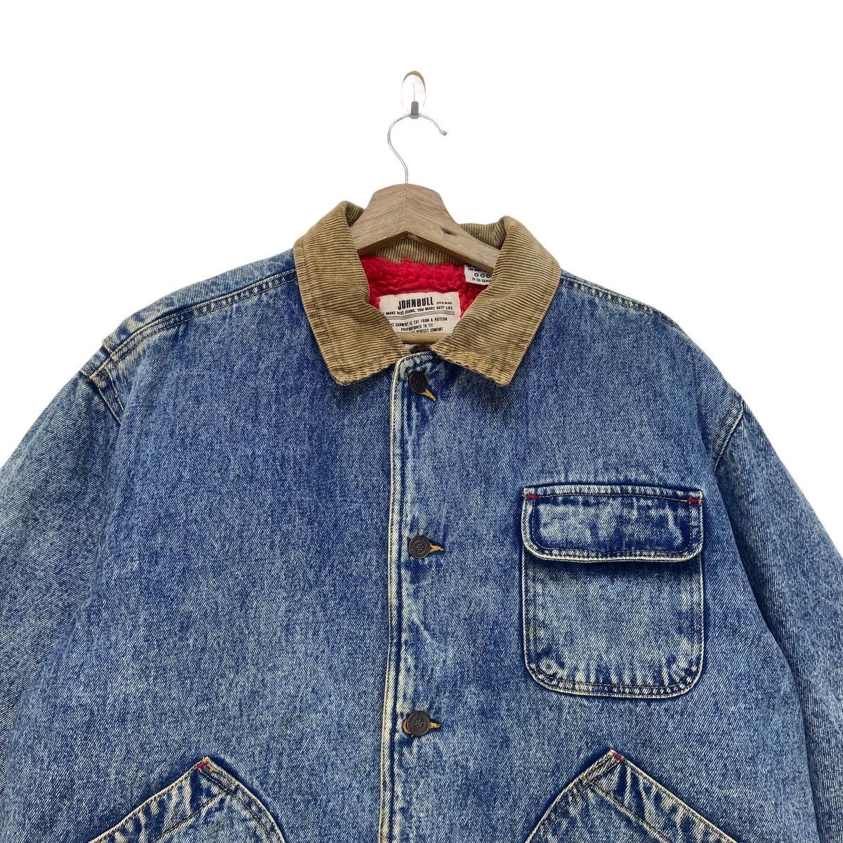 Johnbull Vintage Johnbull Worker Sherpa Lining Denim Barn Jacket Size US M / EU 48-50 / 2 - 6 Thumbnail