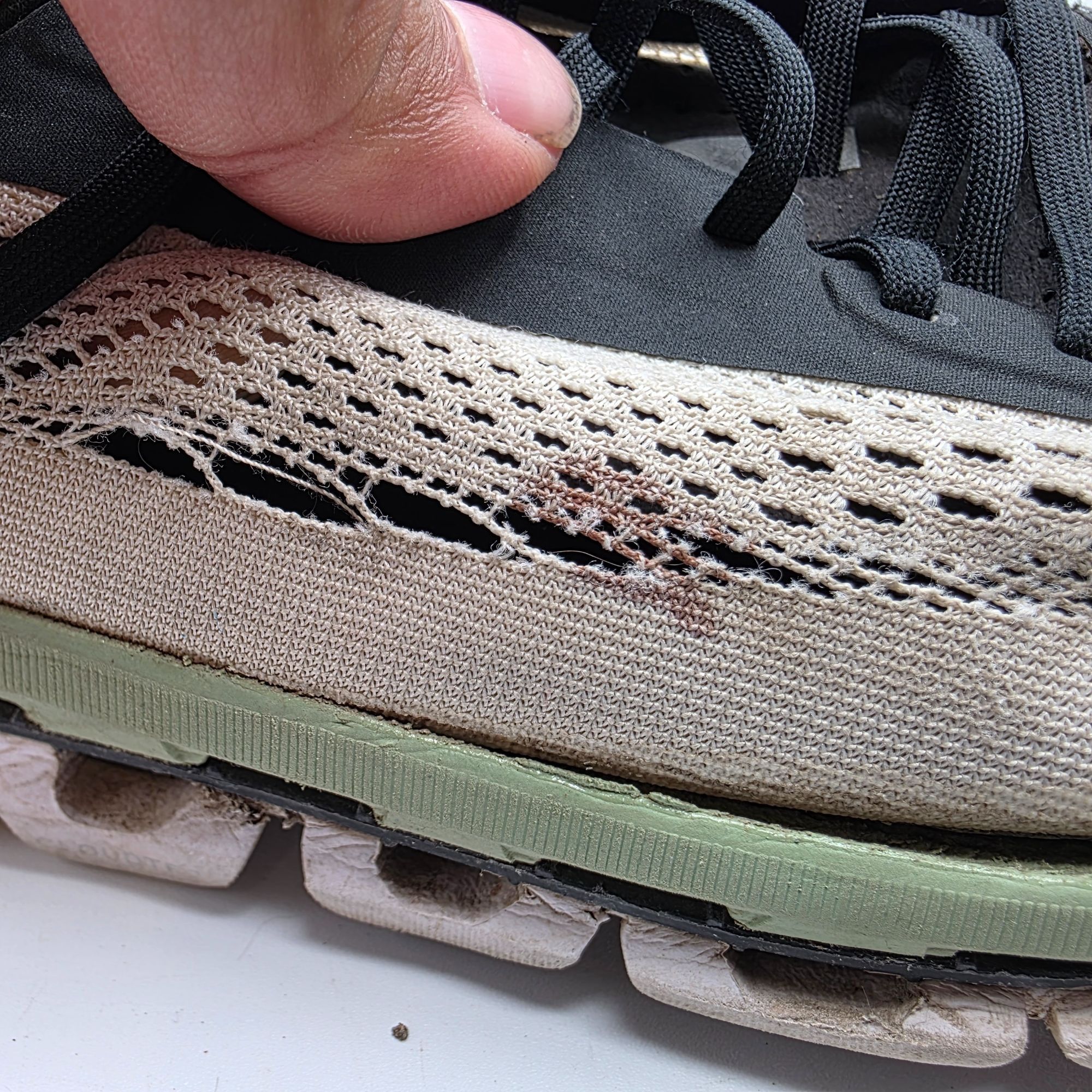On On Running Cloudboom Mens Size 8 Gray Green Athletic Running Size US 8 / EU 41 - 15 Thumbnail