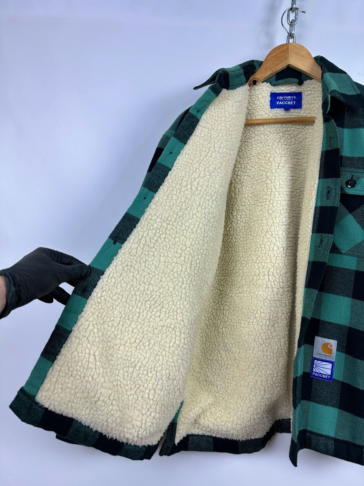 Carhartt Wip Carhartt WIP x Gosha Rubchinskiy PACCBET Shirt Sherpa Jacket Size US S / EU 44-46 / 1 - 15 Thumbnail