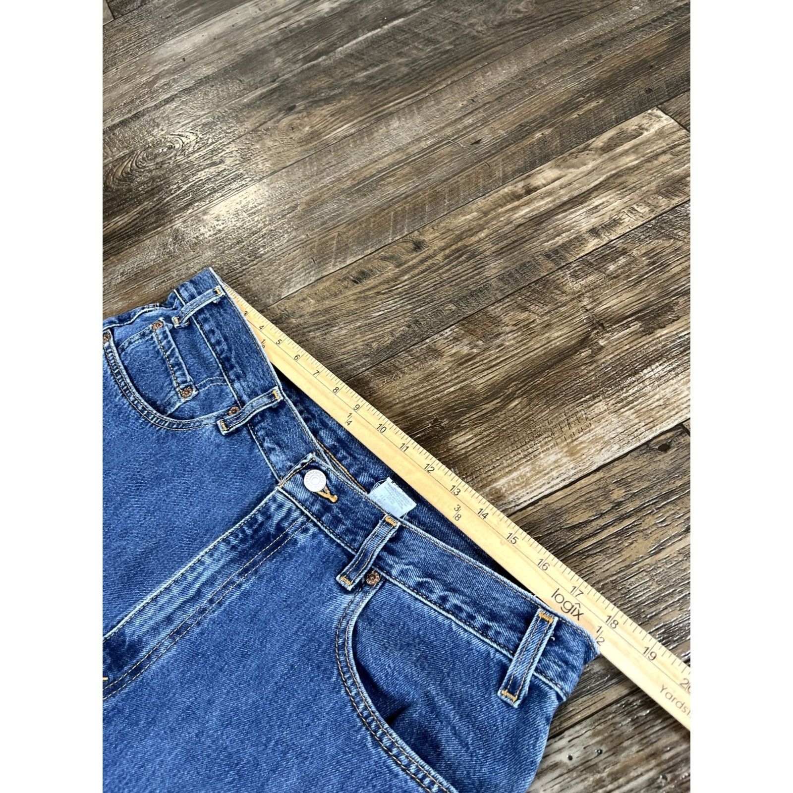 Wrangler VTG Levi’s 550 Jeans Mens 38x31 Blue Denim 5-Pocket Relaxed Fit USA Wide Baggy Y2K Wrangler Brand Size US 38 / EU 54 - 4 Thumbnail