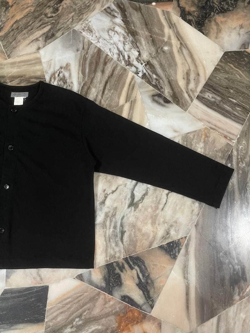 Yohji Yamamoto Yohji Yamamoto Pour Homme Full Black Casual Jacket Size US M / EU 48-50 / 2 - 4 Thumbnail