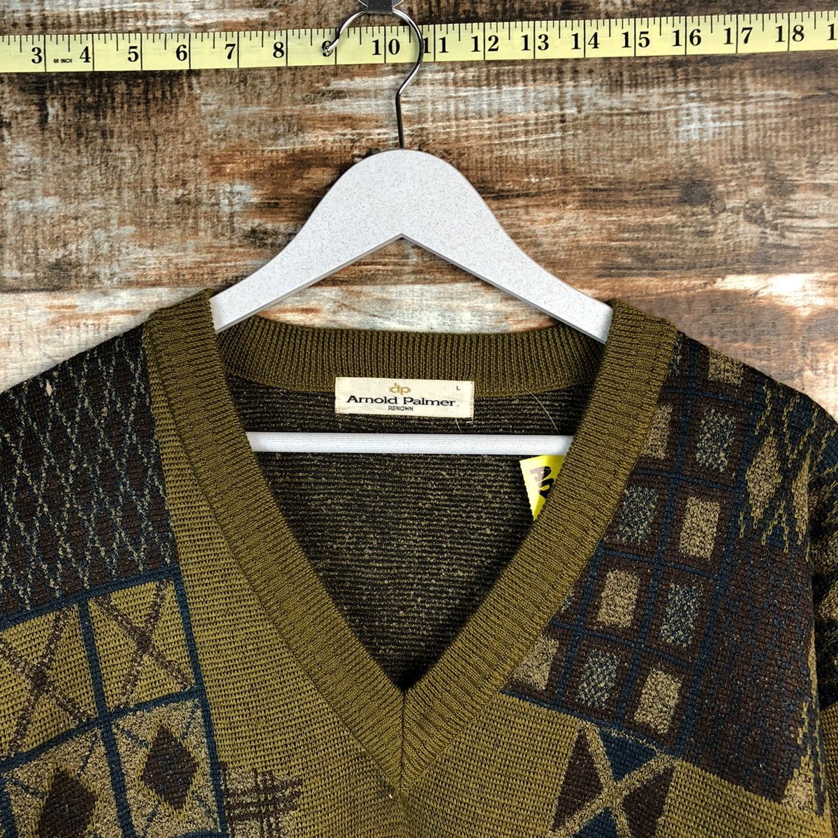 Vintage Arnold Reborn vintage Green Knitwear #A1246 Size US L / EU 52-54 / 3 - 4 Thumbnail