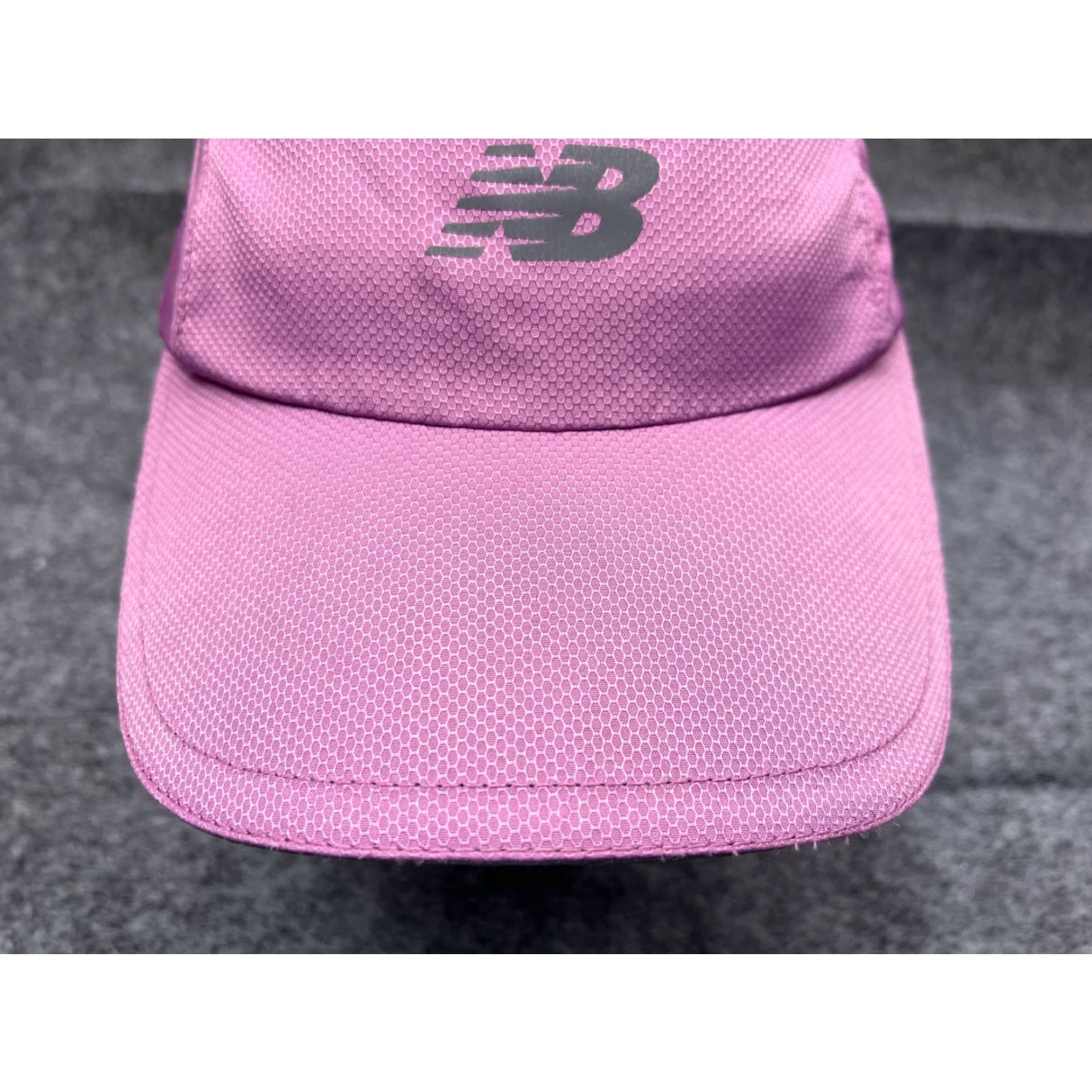 New Balance New Balance Hat Cap 5 Panel Adjustable One Size Pink Polyester Camp Hiking Camp Hike Logo 5 Panel Men Adult Mens Size ONE SIZE - 3 Thumbnail