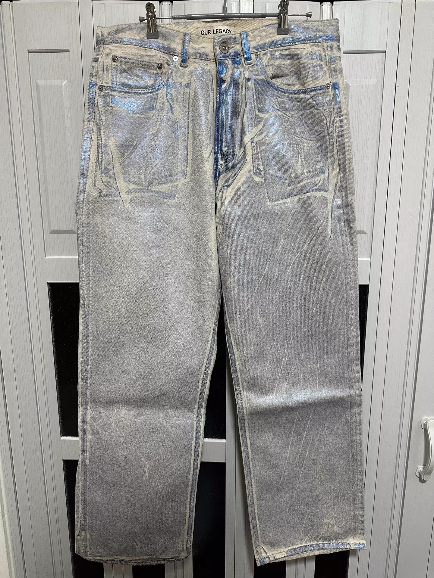 Our Legacy Our legacy Glacier wax brush pants Size US 34 / EU 50 - 1 Thumbnail