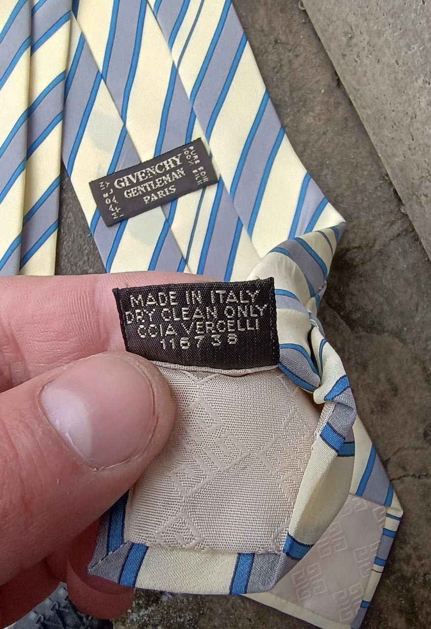 Givenchy Givenchy vintage striped silk tie Size ONE SIZE - 5 Thumbnail