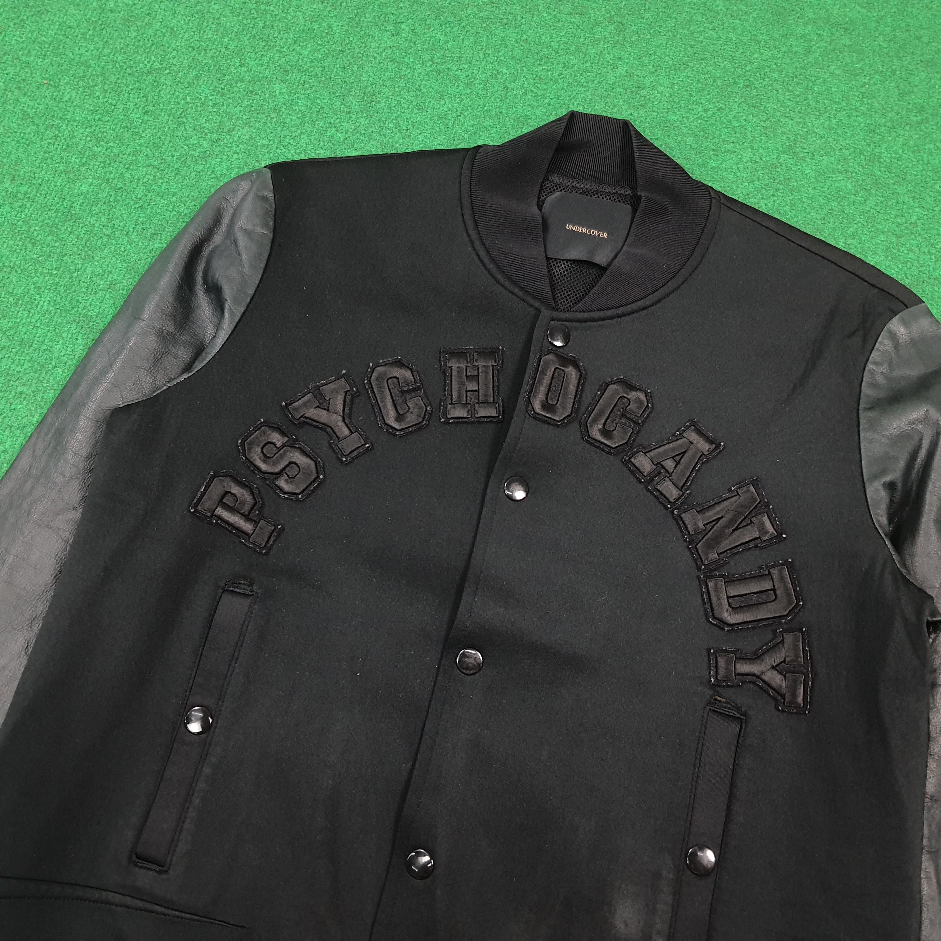 Undercover Undercover Jun Takahashi Phychocandy Leather Sleeve Jacket Size US S / EU 44-46 / 1 - 2 Thumbnail