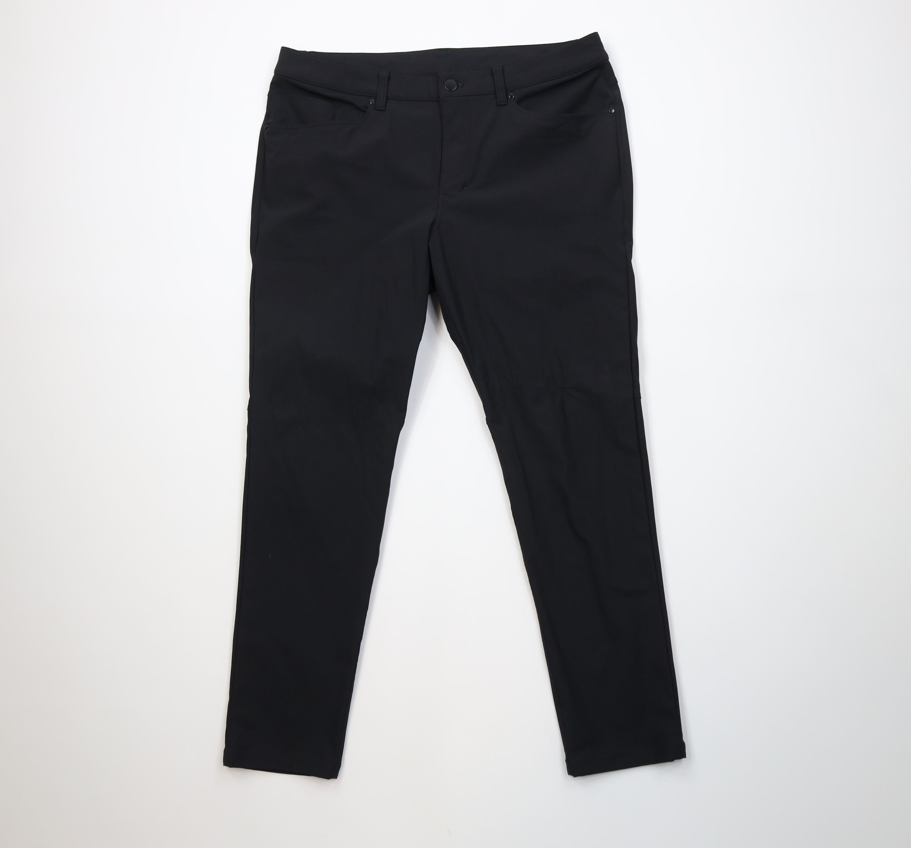 Lululemon Lululemon Straight Leg ABC Chino Pants Trousers Black Size US 34 / EU 50 - 1 Thumbnail