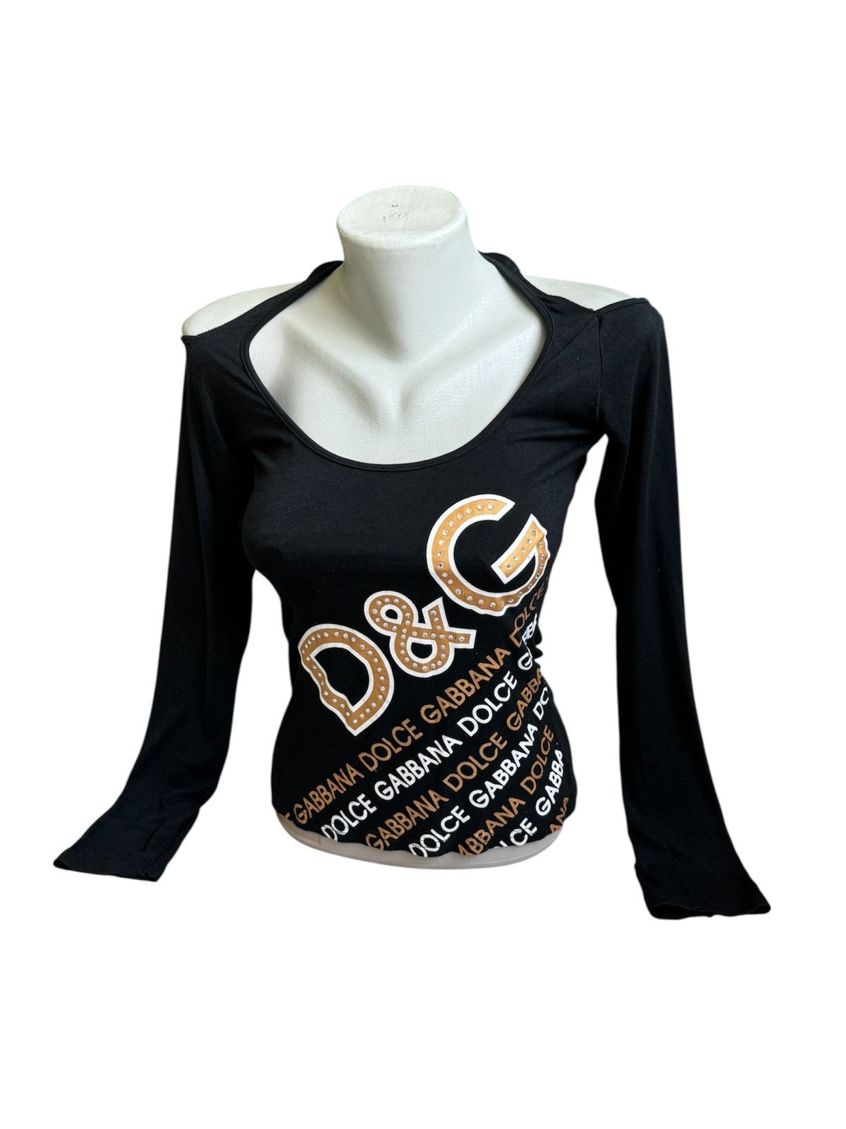 Dolce & Gabbana × Vintage Vintage Dolce Gabbana D&G Big Logo Long