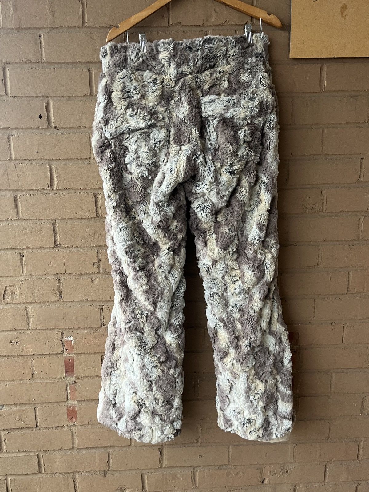 ERL Fur Pants Size US 32 / EU 48 - 2 Thumbnail