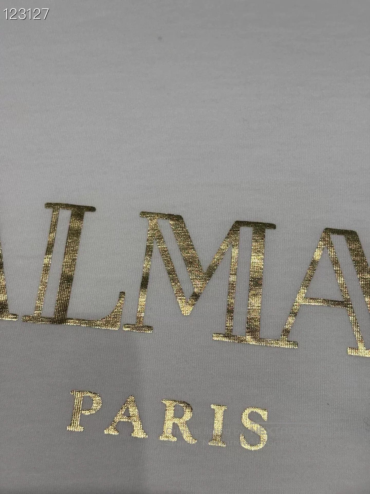 Balmain Balmain Gold Button Letter Print T. Size S / US 4 / IT 40 - 5 Thumbnail