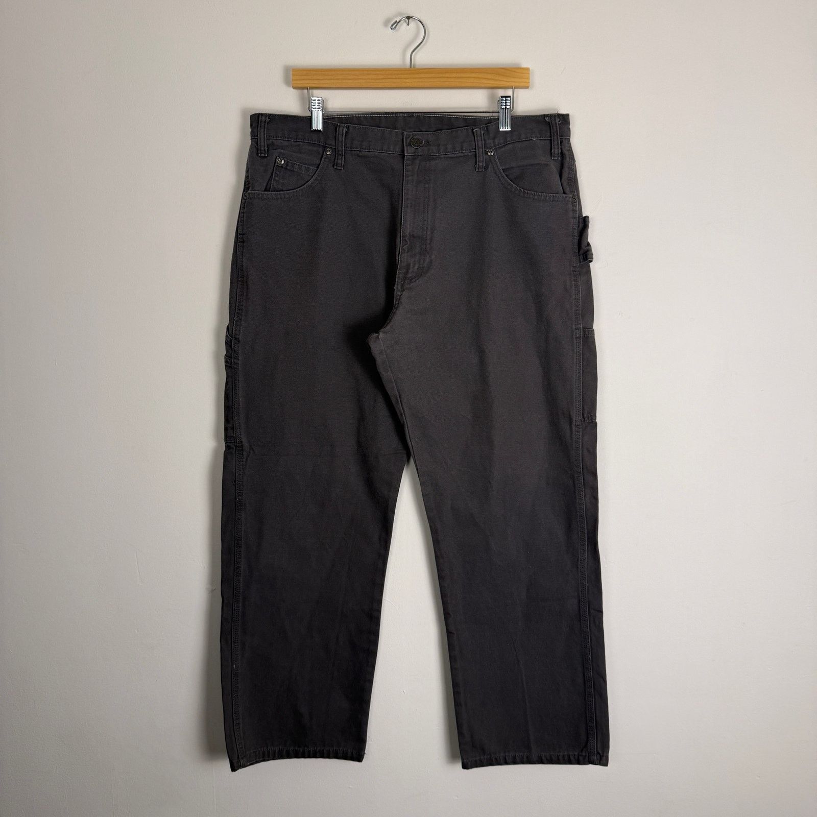Dickies Dickies Canvas Carpenter Pants Gray Workwear Baggy Utility Size US 36 / EU 52 - 1 Thumbnail