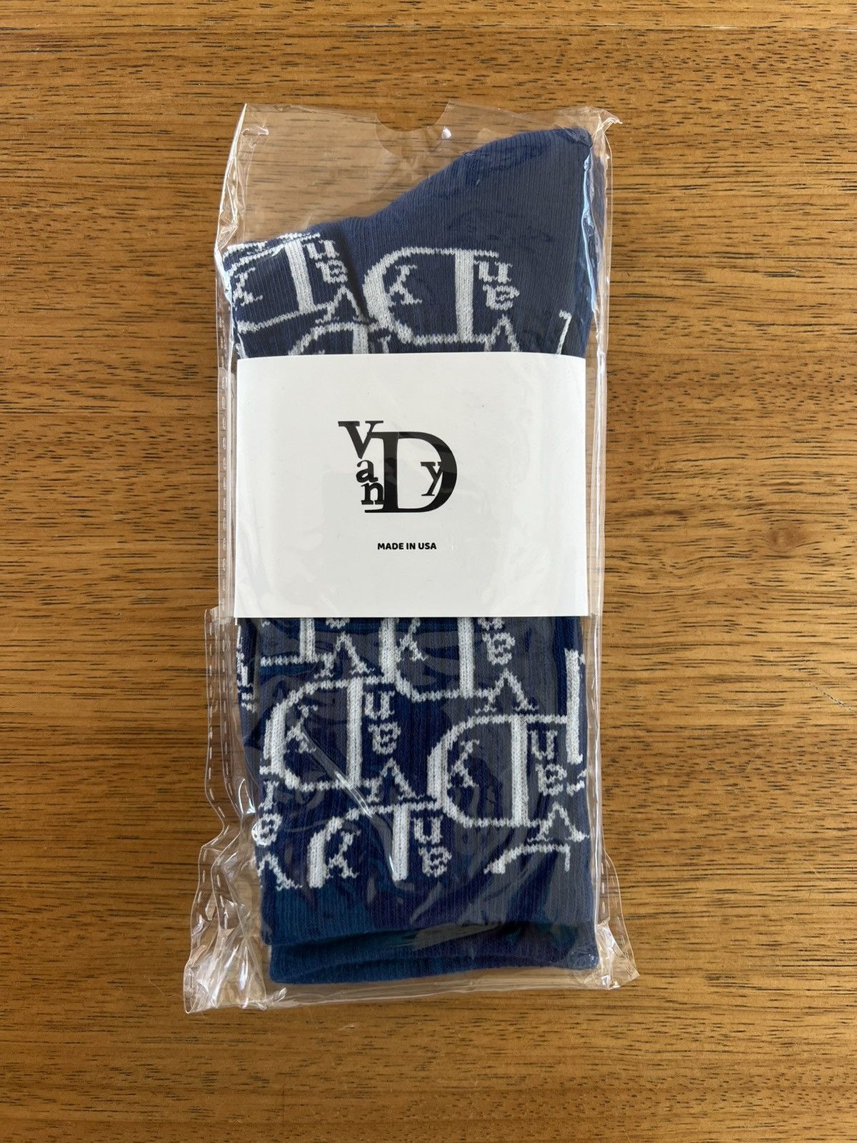Vandy The Pink Vandy The Pink “Vior” Socks - Navy Size ONE SIZE - 1 Thumbnail