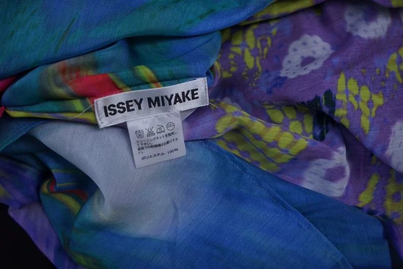 Issey Miyake Issey Miyake size:2 Blue and green color-blocked irregular Size XS / US 0-2 / IT 36-38 - 6 Thumbnail