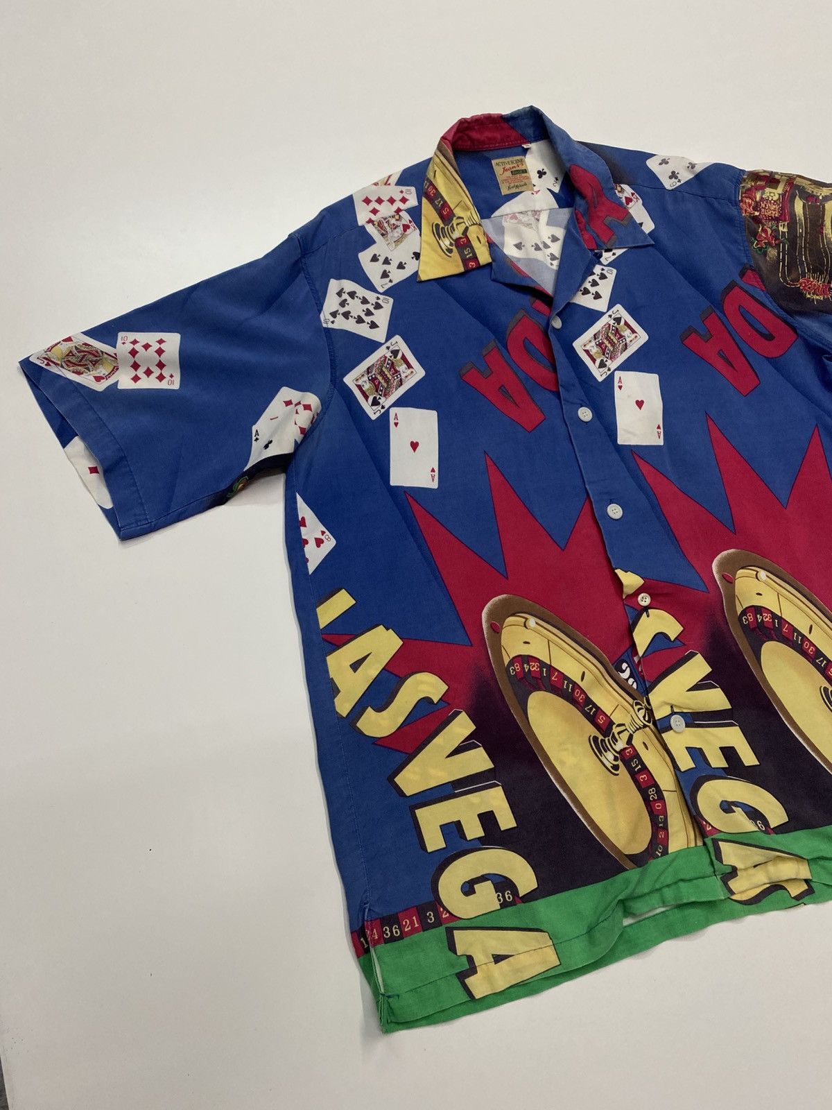 Vintage Vintage Nevada Las Vegas Casino Shirt Fullprint Size US M / EU 48-50 / 2 - 2 Thumbnail